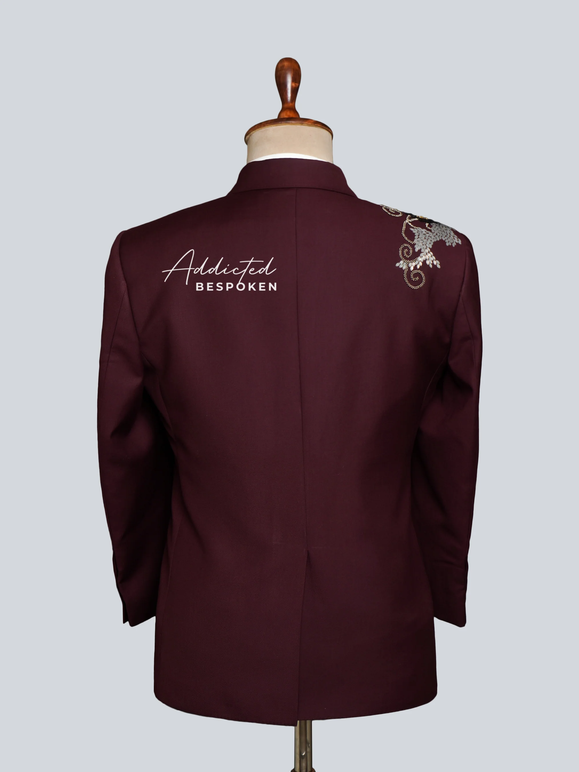 Floral Grace Embroidered Suit - Image 6