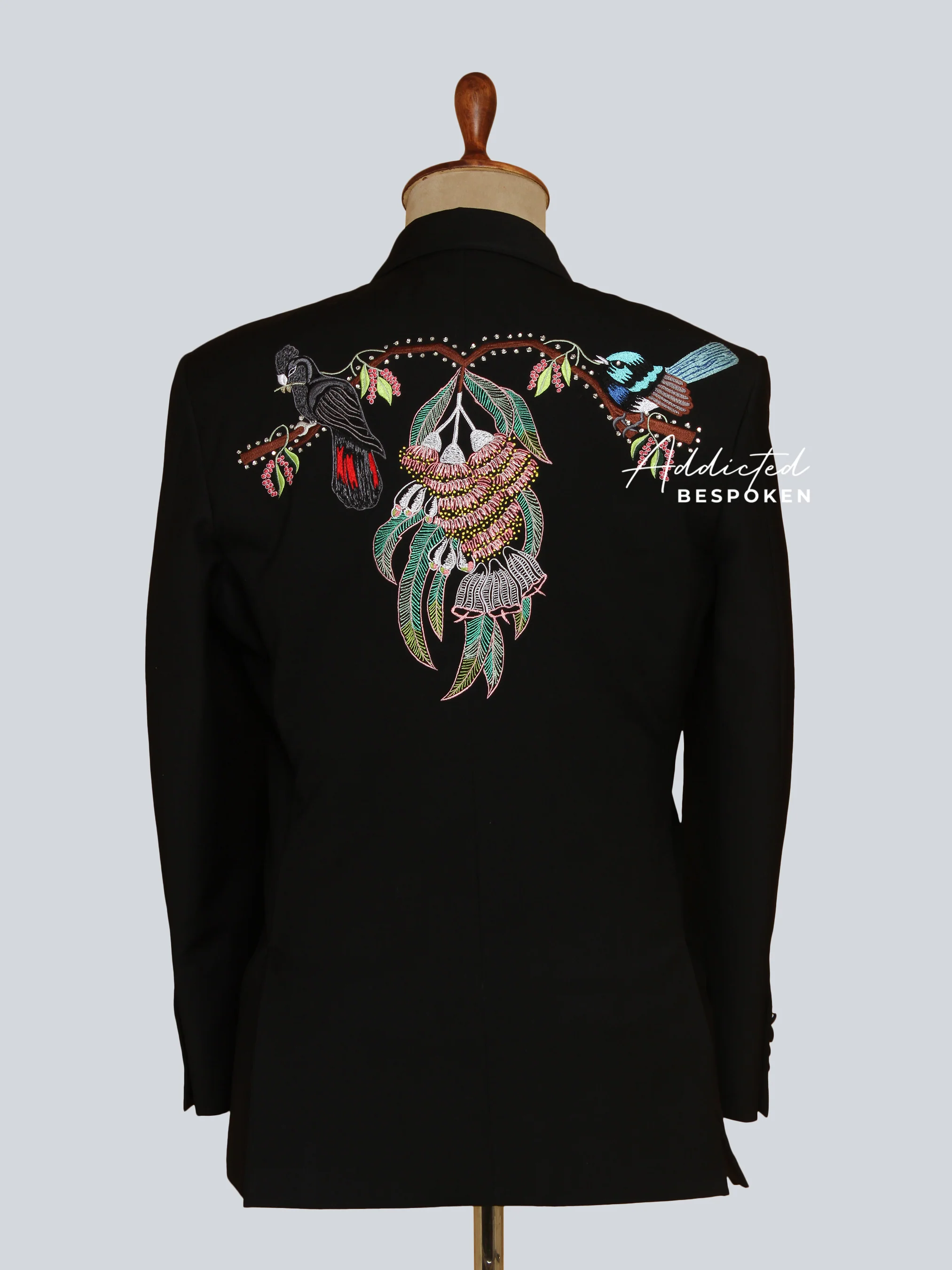 Floral Reverie Embroidered Suit - Image 9