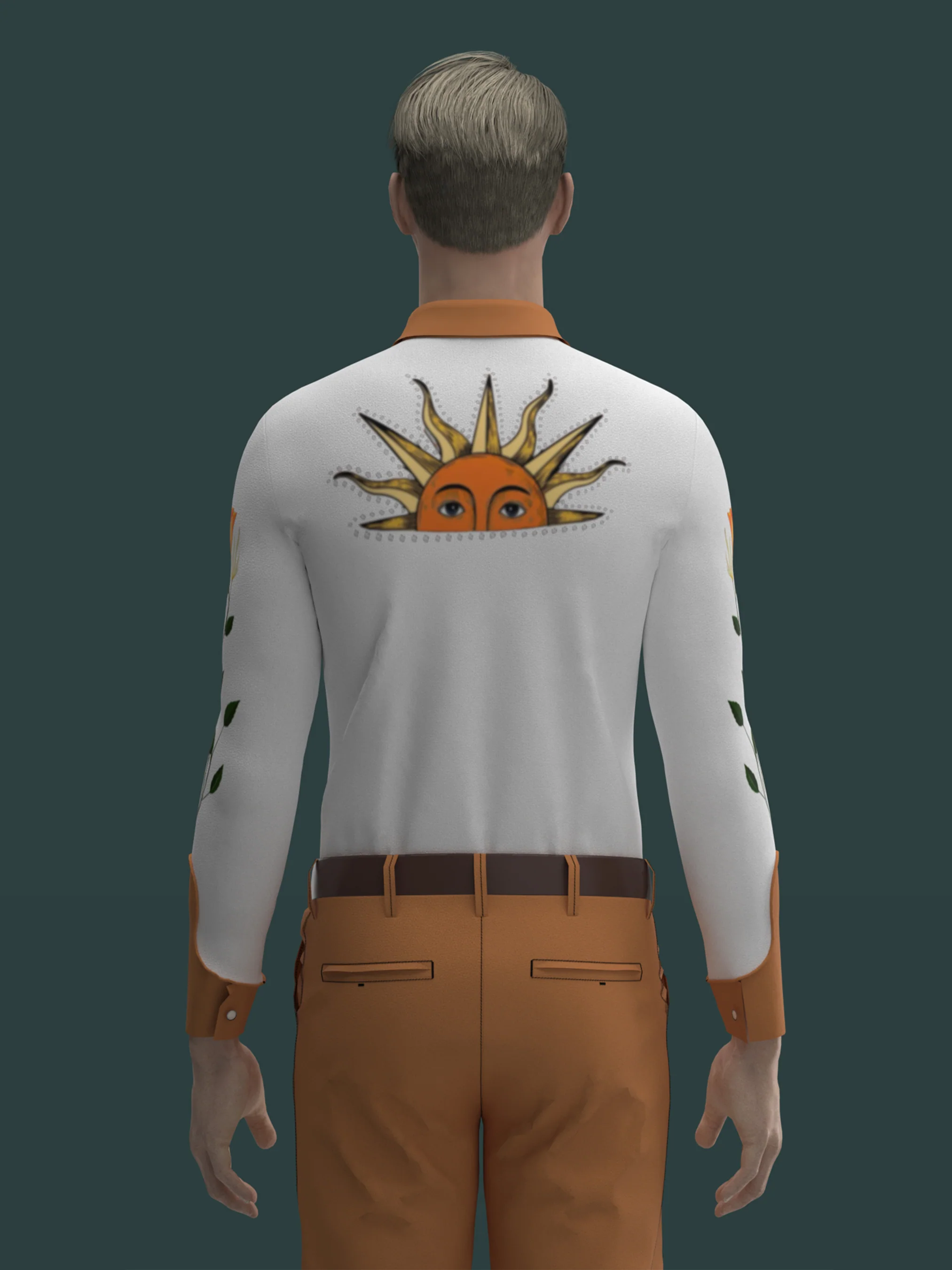 Floral Western Frontier Shirt - Image 2