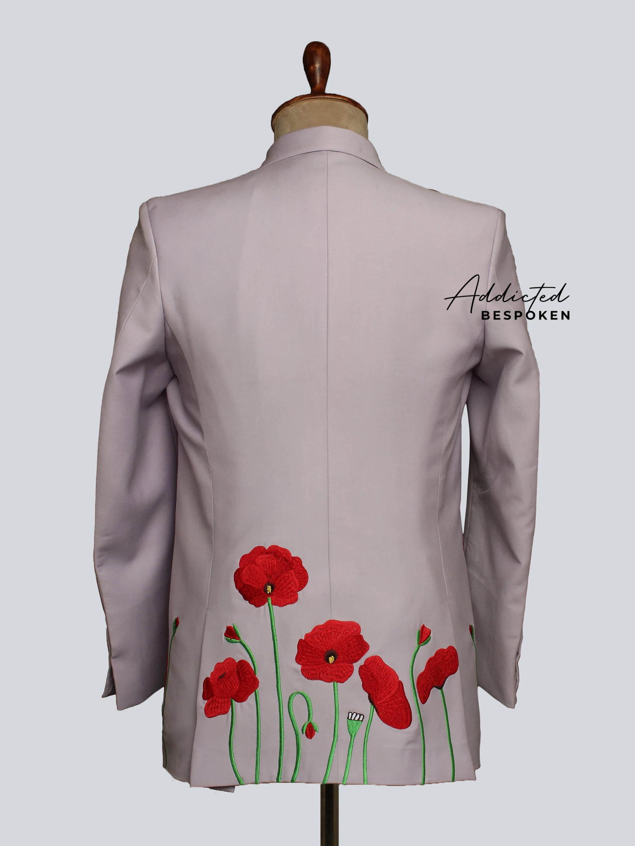 Floral Western Tailored Pantsuit - Image 6