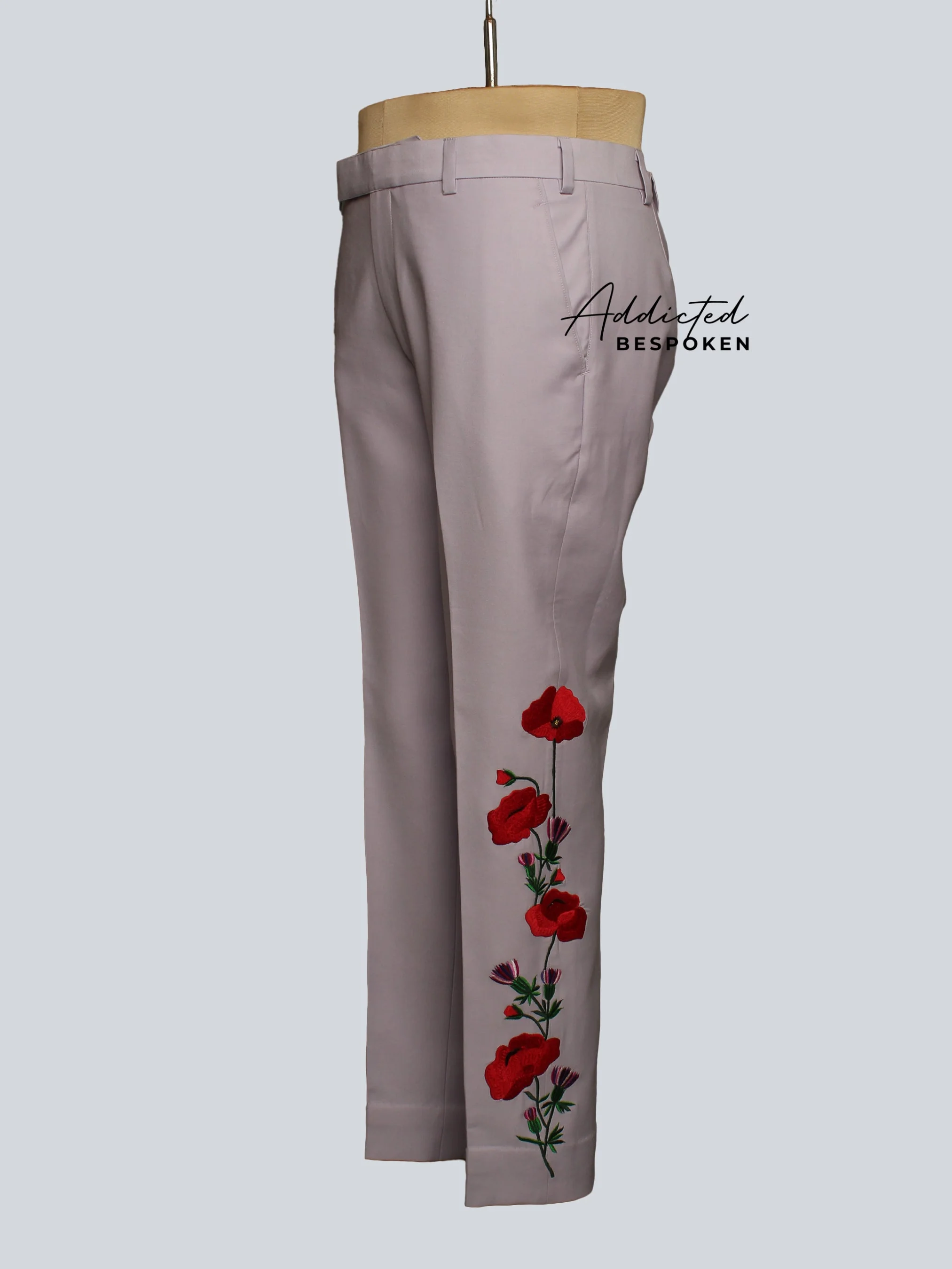 Floral Western Tailored Pantsuit - Image 8