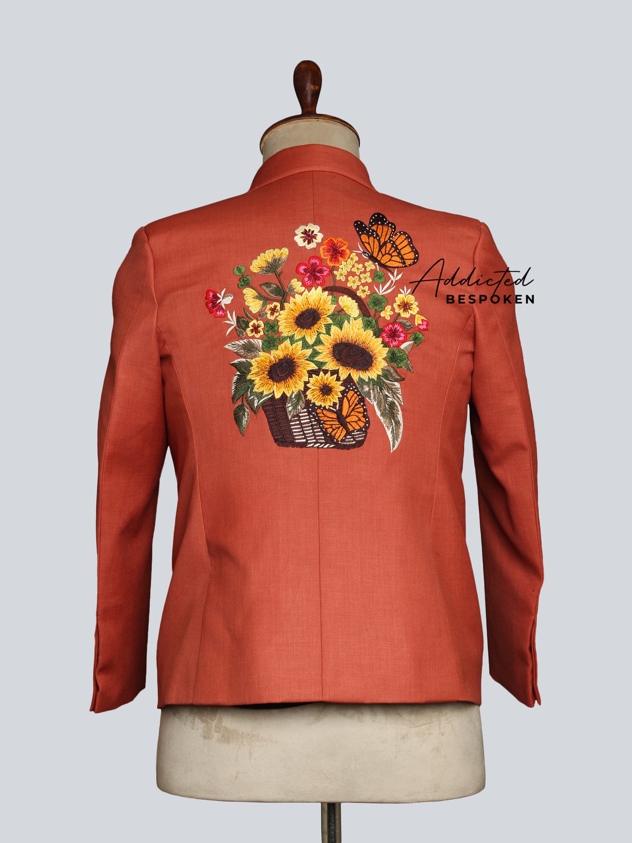 Foliage Inspired Western Suit - Image 6