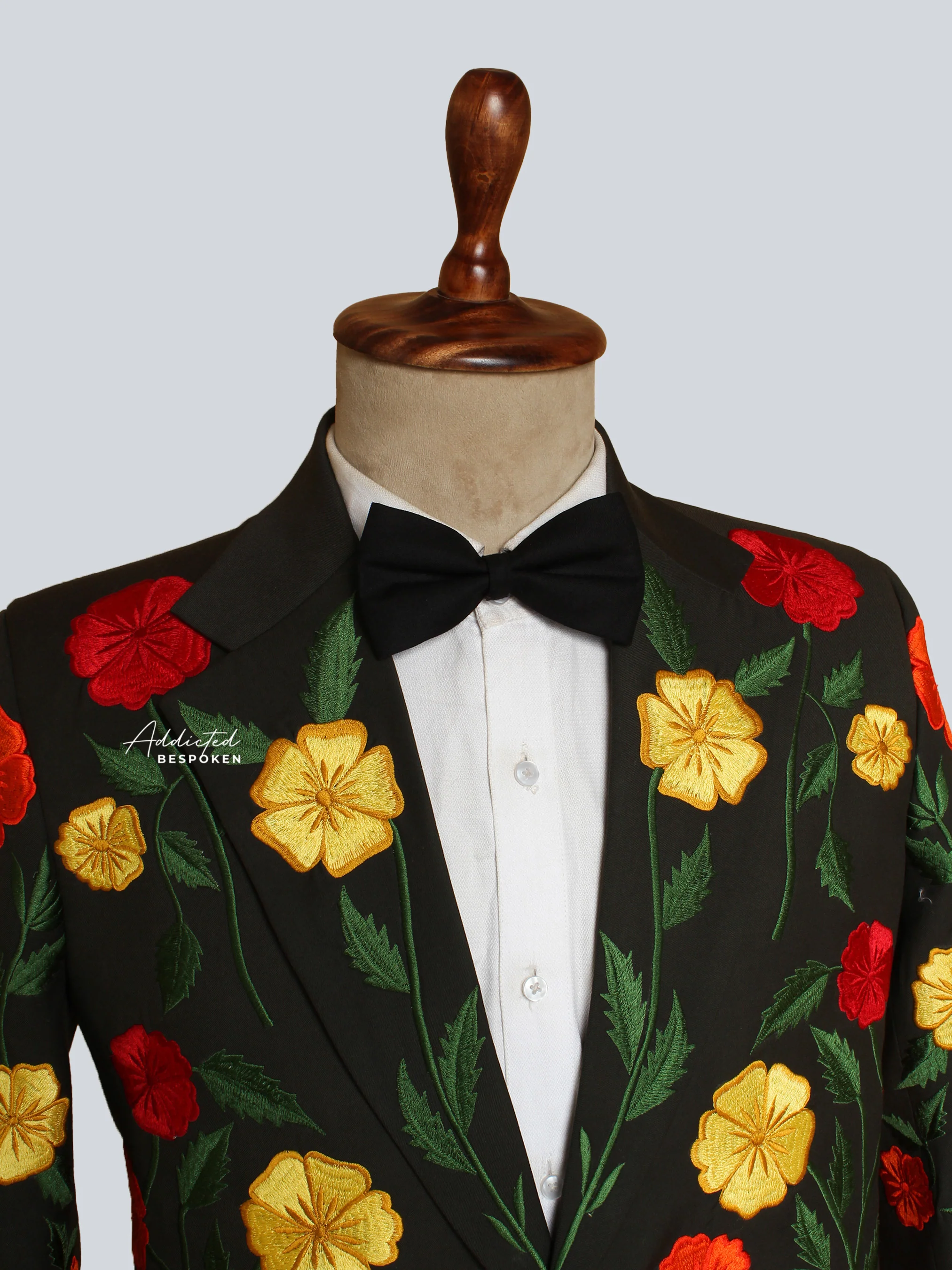 Forest Multi Floral Embroidered Blazer - Image 5