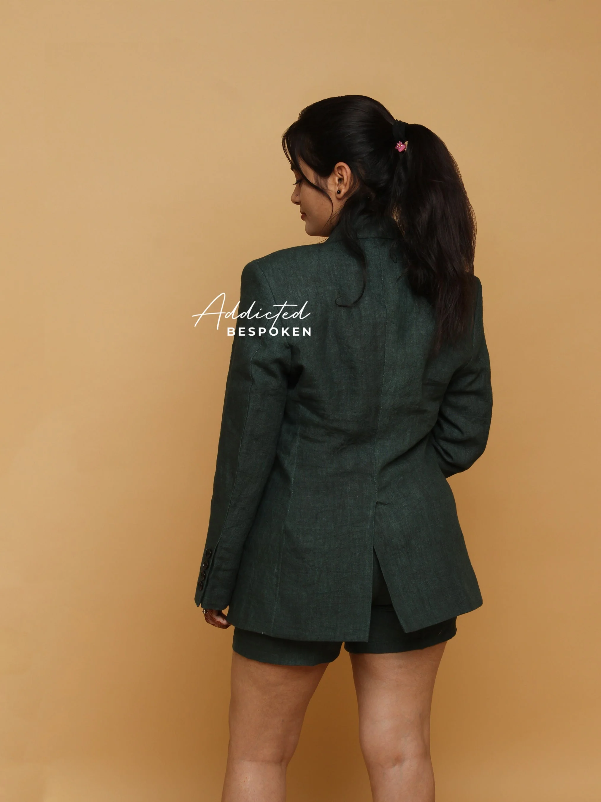 Formal Dark  Green Suit - Image 3