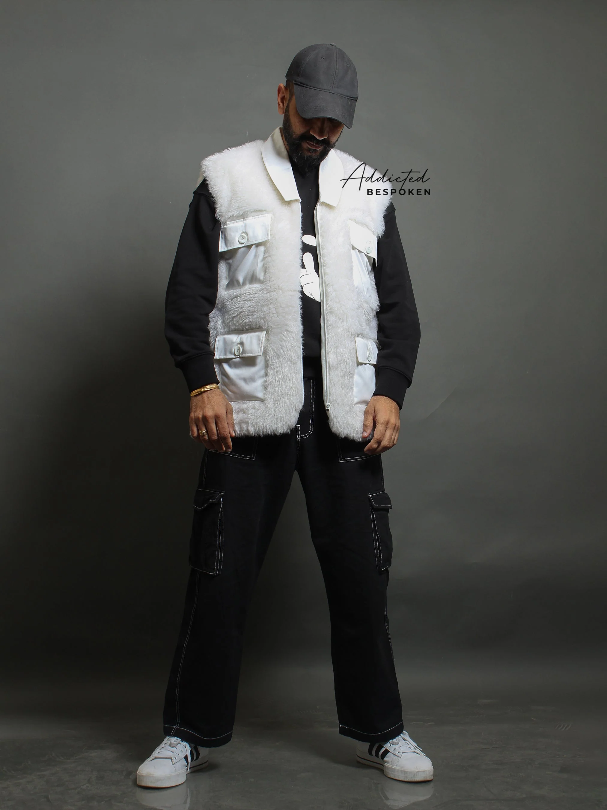 Fur Shawl Coat - Image 3
