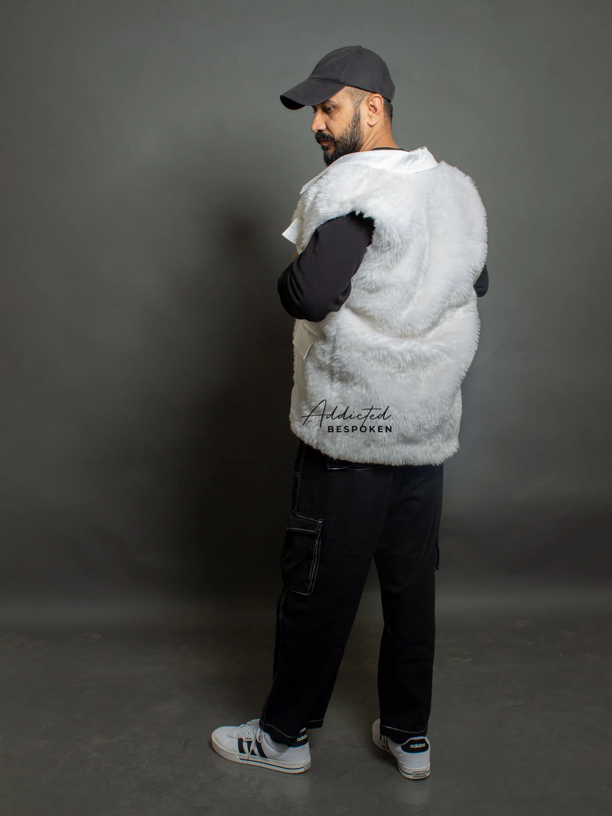Fur Shawl Coat - Image 4
