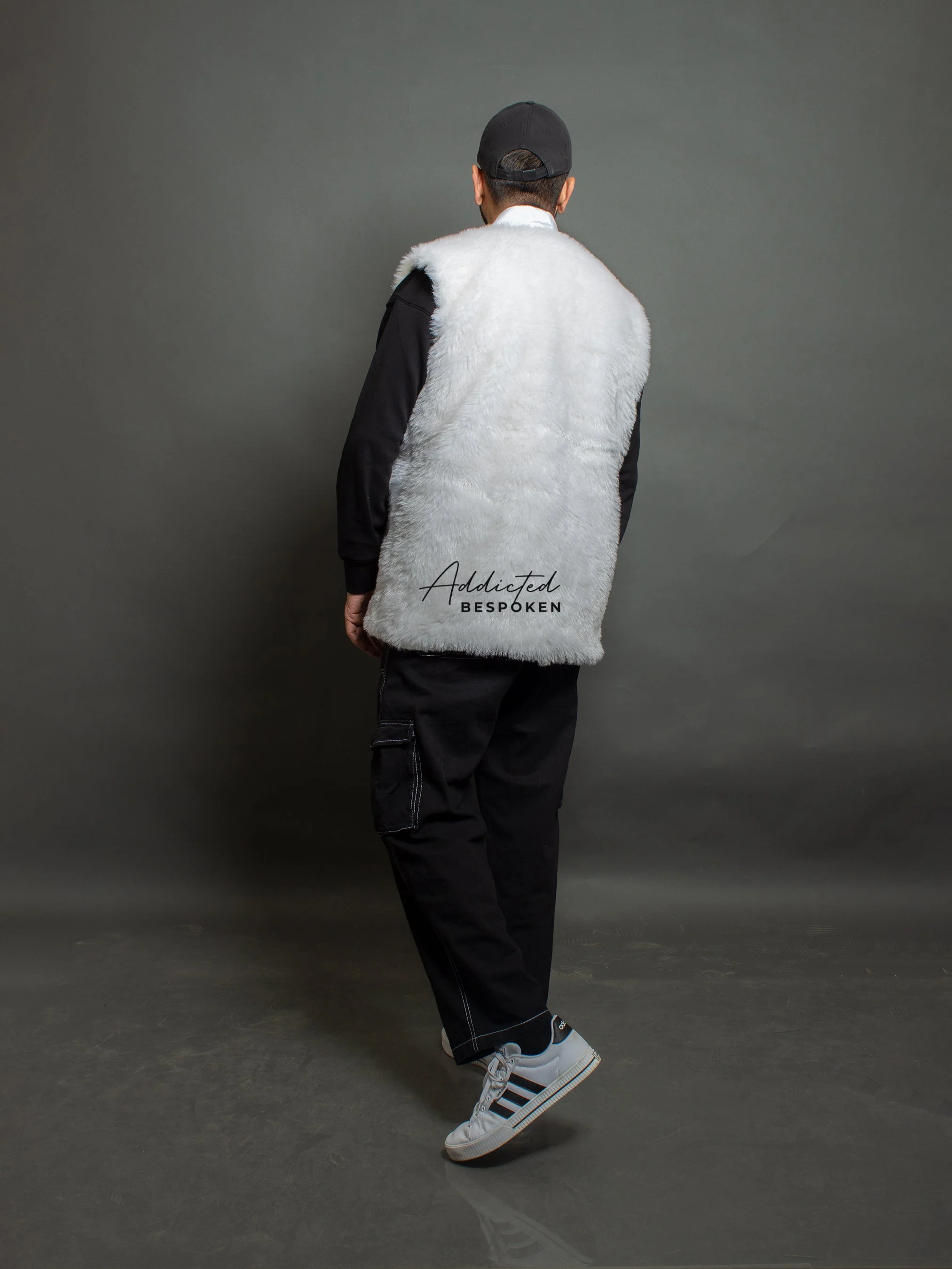 Fur Shawl Coat - Image 5