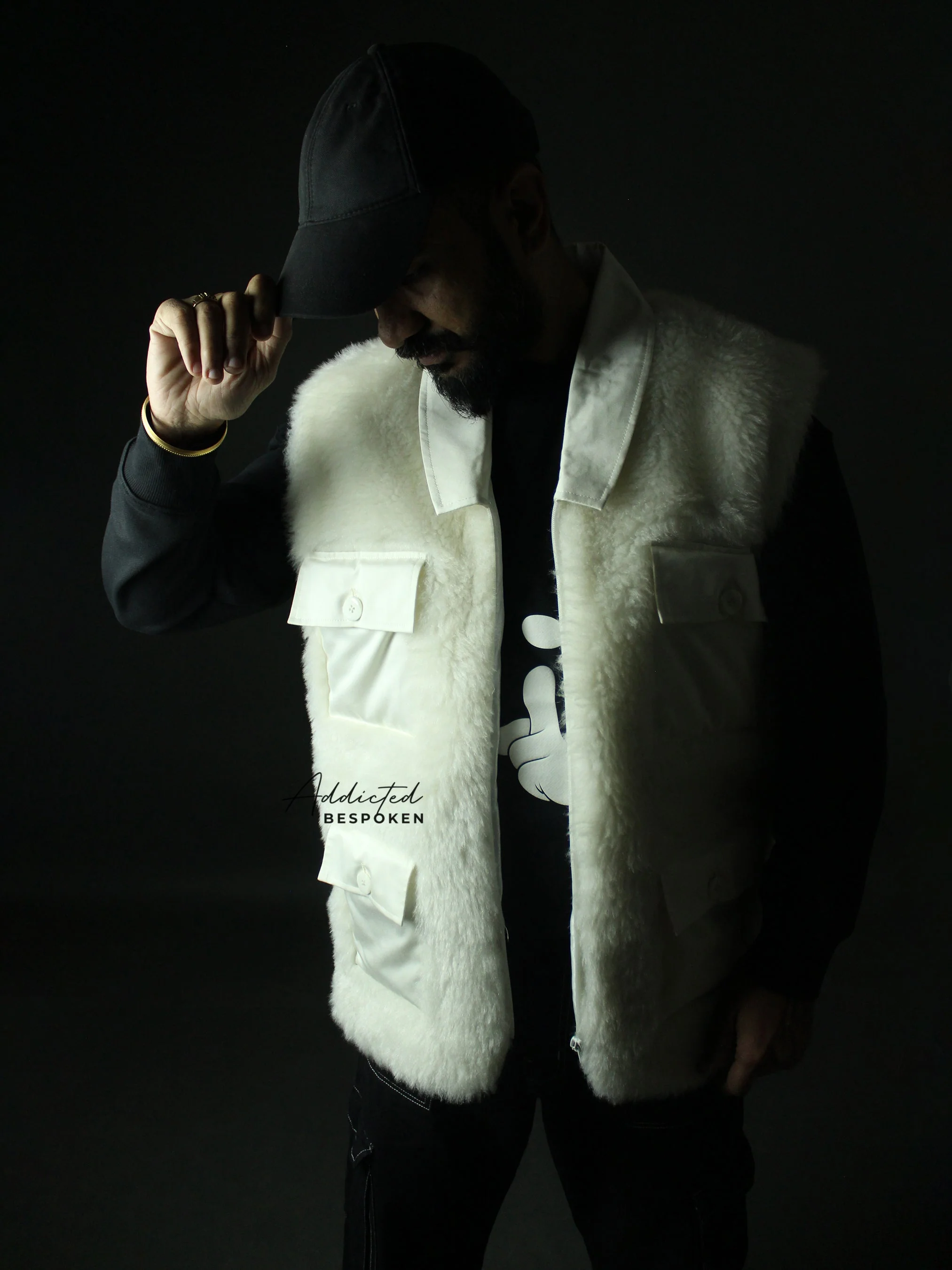 Fur Shawl Coat - Image 7