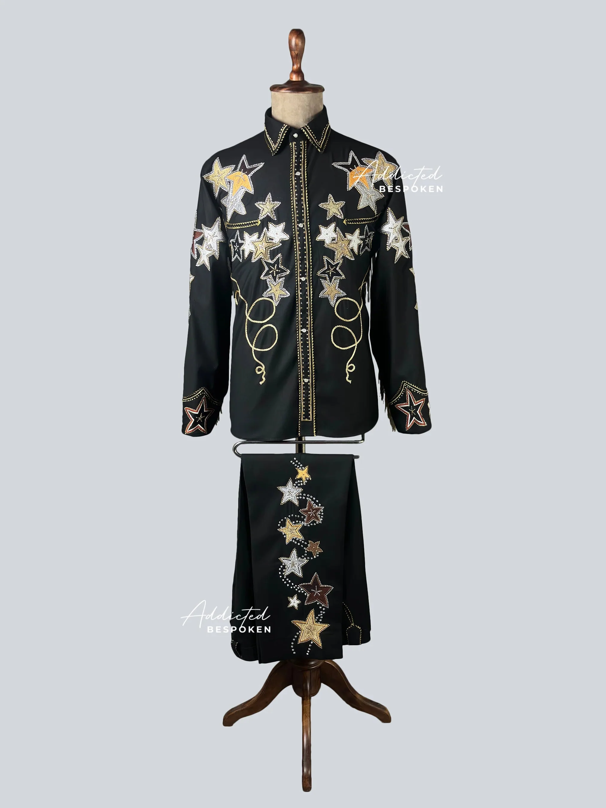 Golden Fringed Stars Outfit - Image 2