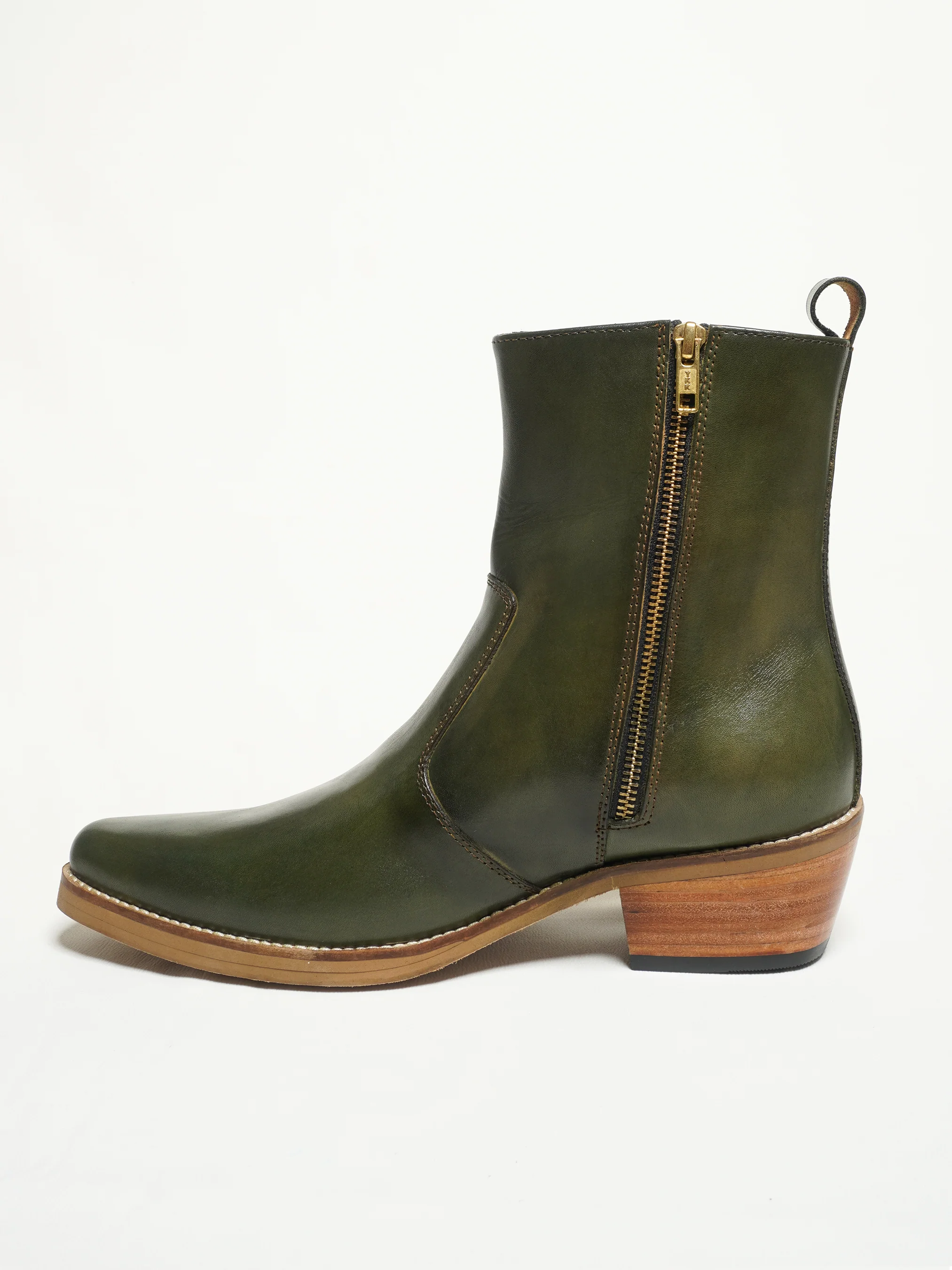 Green Mamba Zip Boots - Image 4