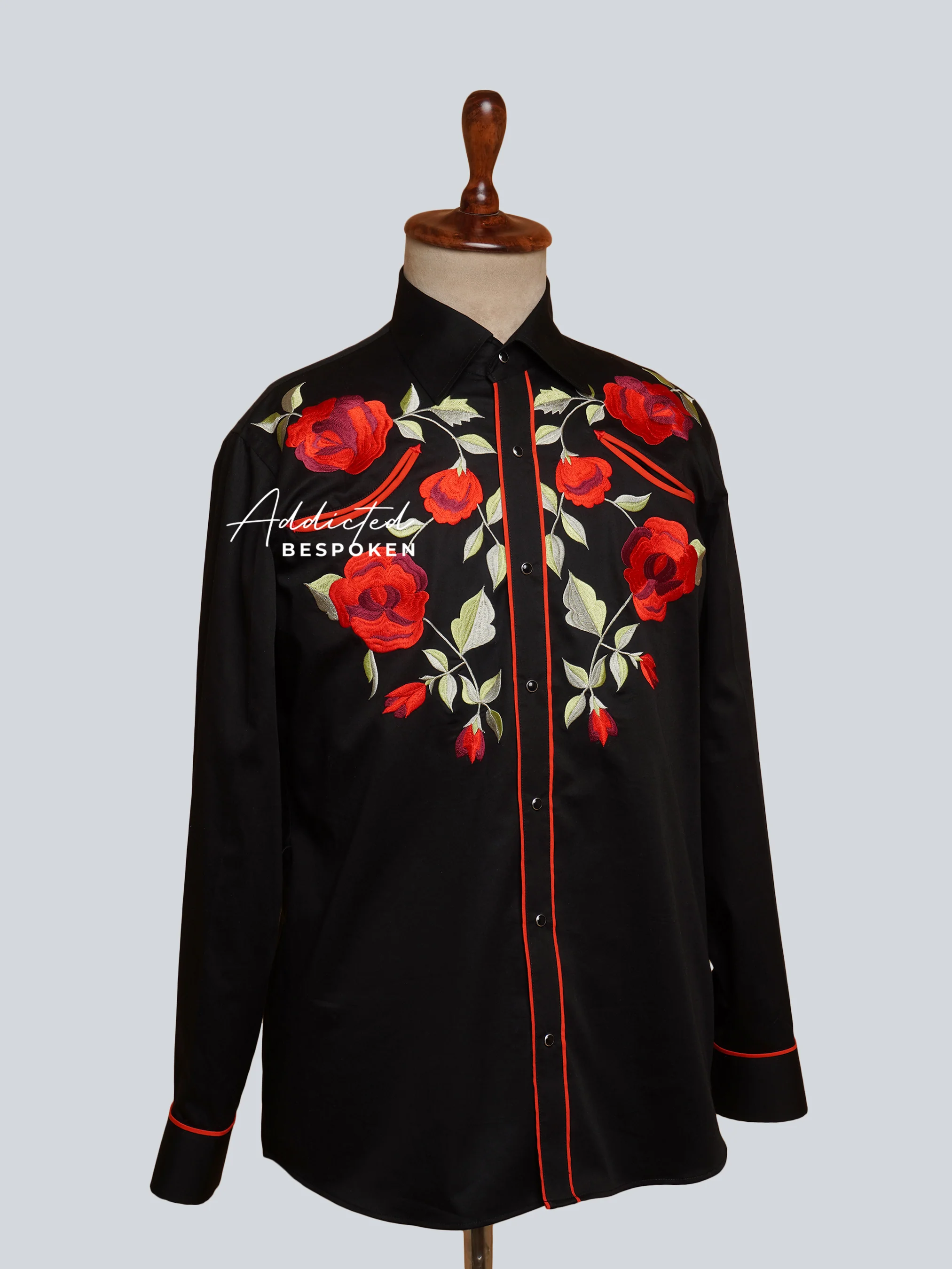 Heritage Blooms Embroidered Shirt - Image 3