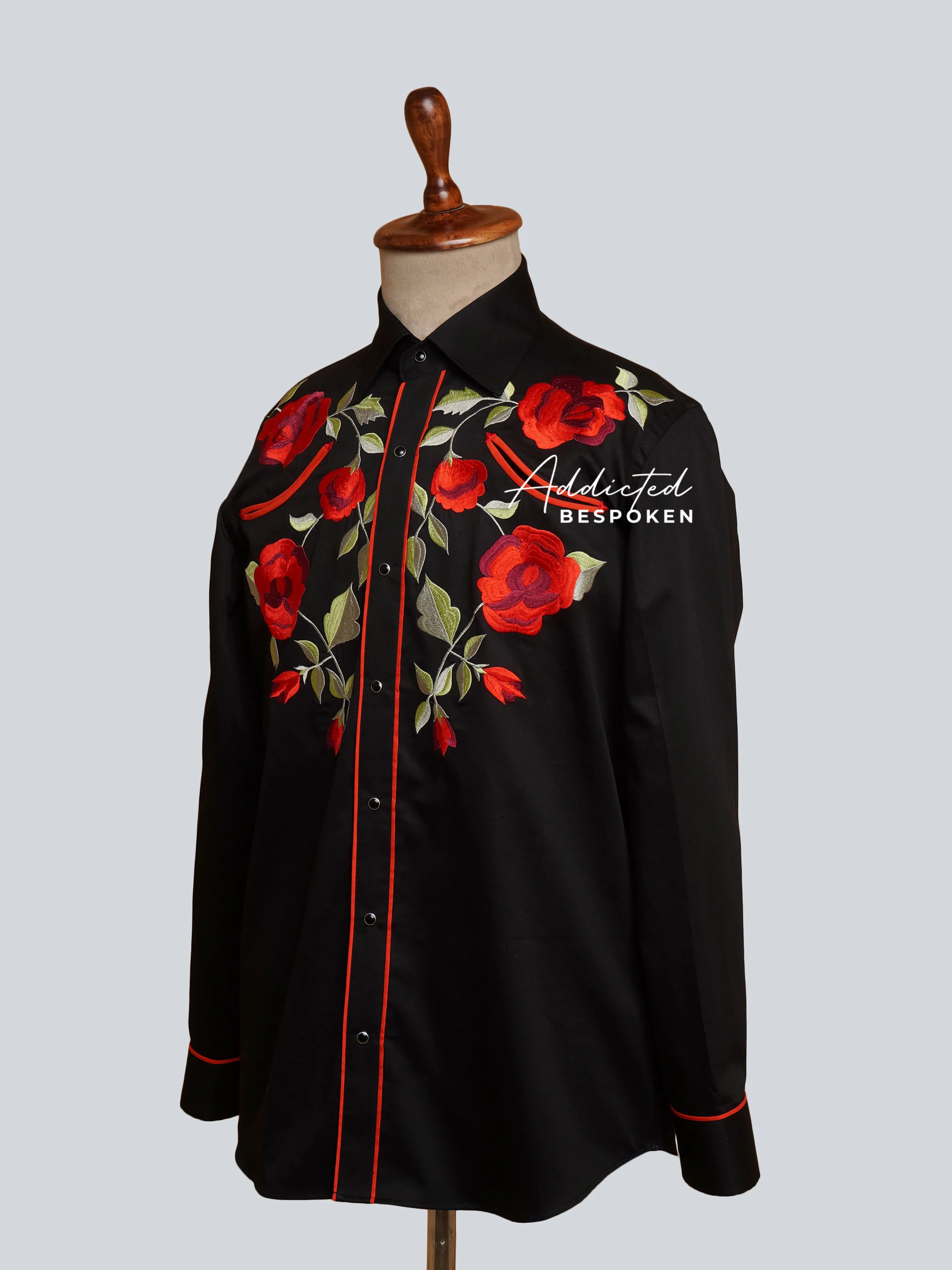 Heritage Blooms Embroidered Shirt - Image 4