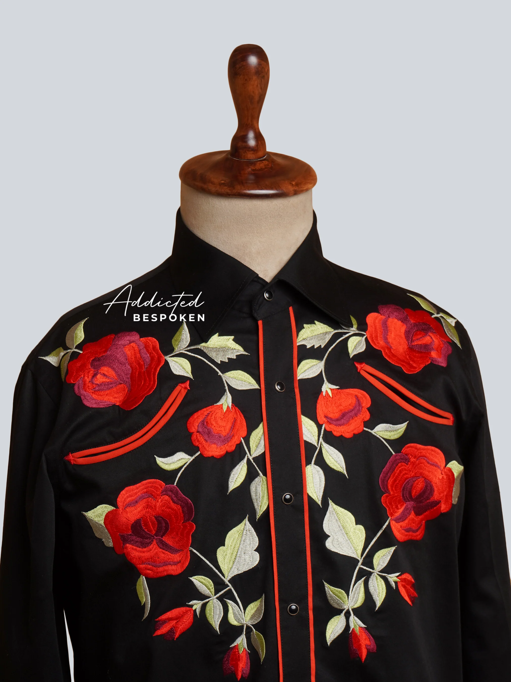 Heritage Blooms Embroidered Shirt - Image 5