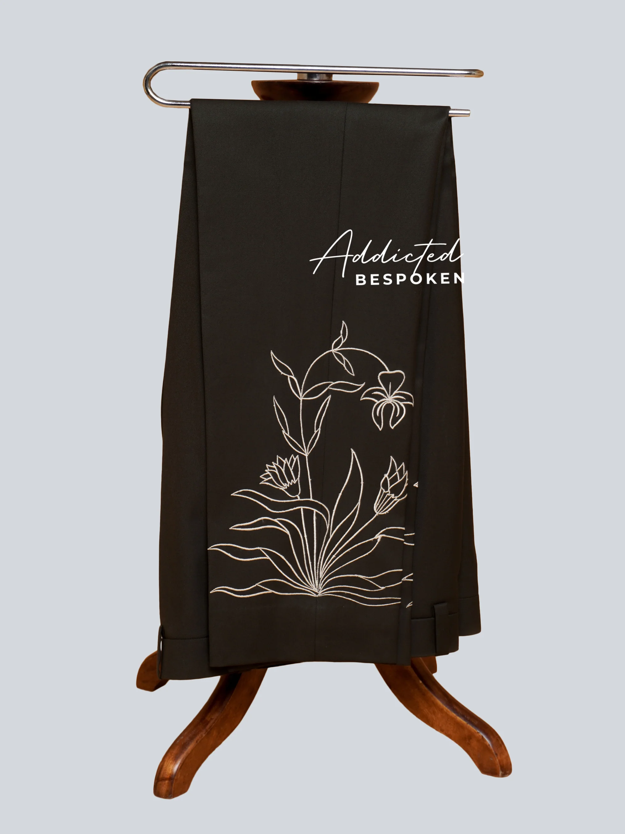 Imperial Embroidered Floral Suit - Image 8