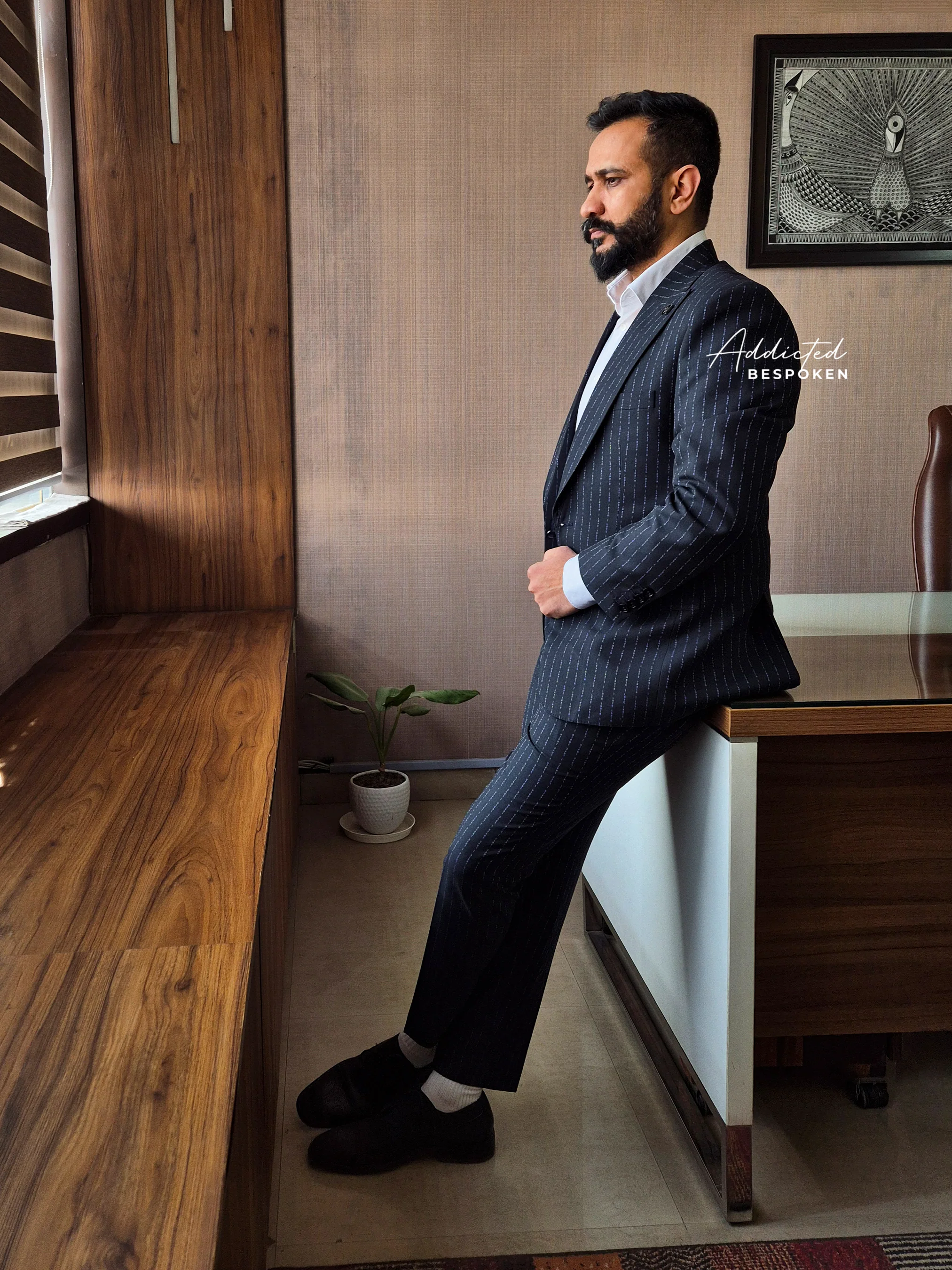 Indian Heritage Weaving Suit - I love India - Image 3