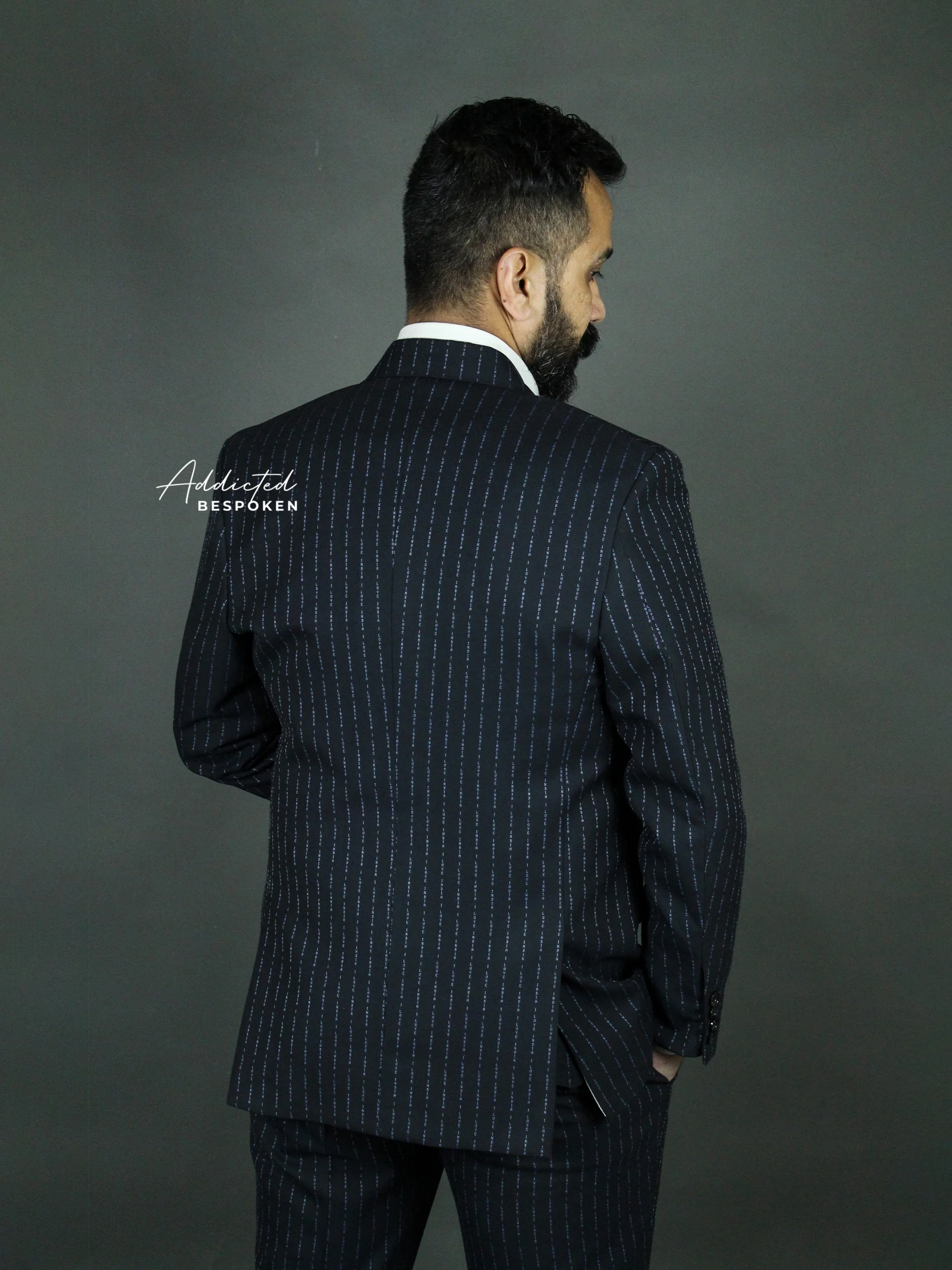 Indian Heritage Weaving Suit - I love India - Image 7