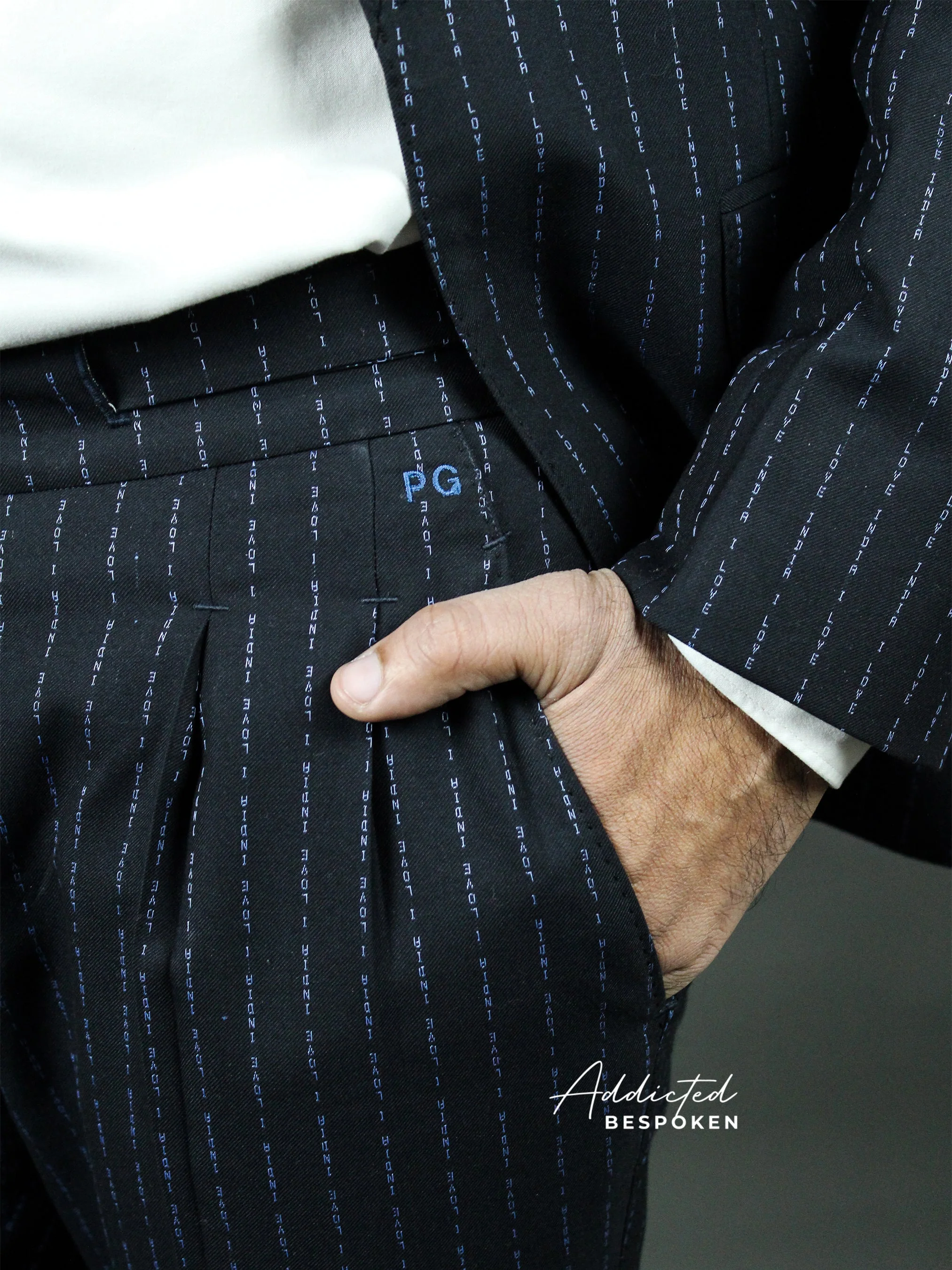 Indian Heritage Weaving Suit - I love India - Image 8
