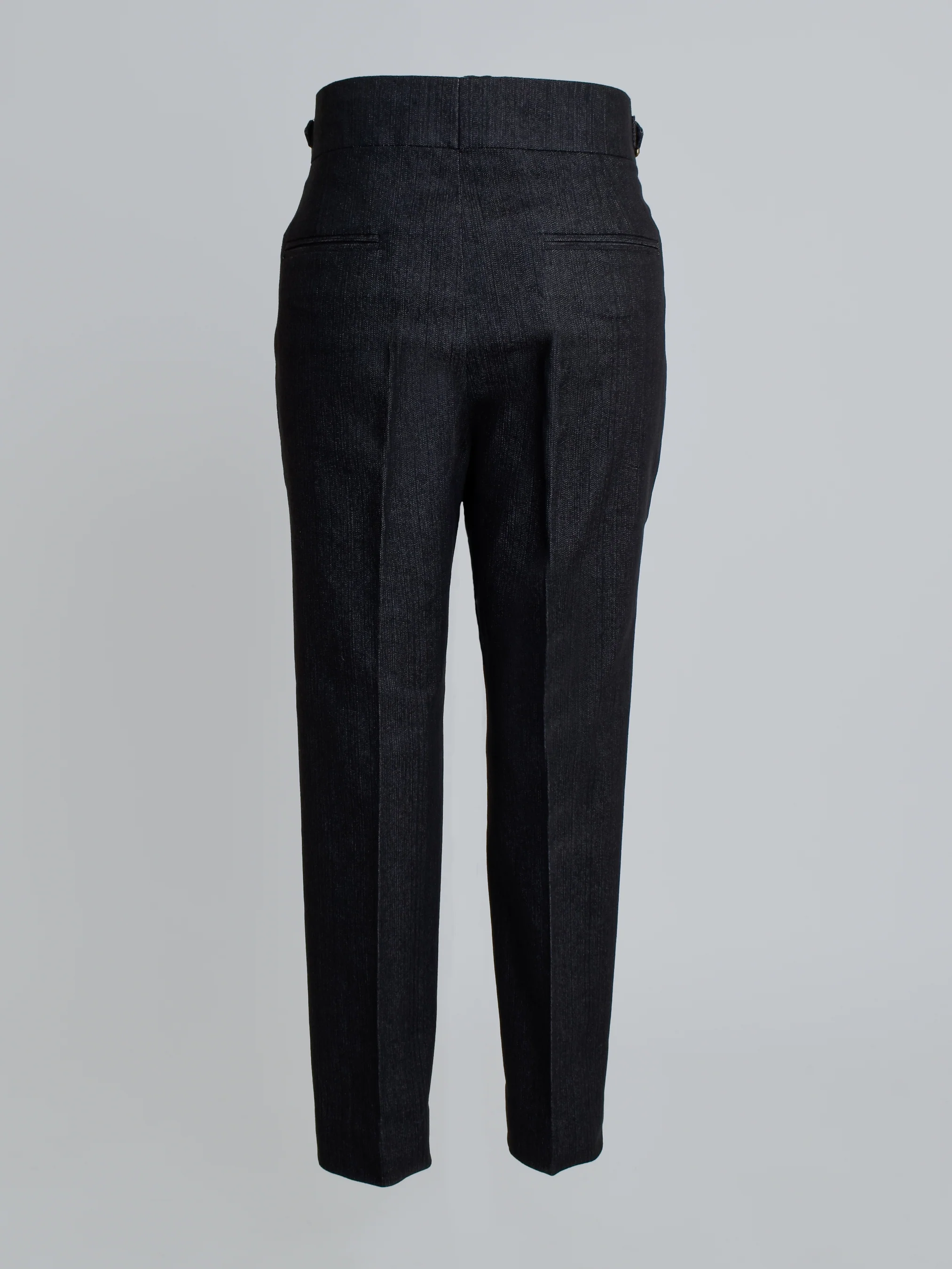 Indigo Denim  Gurkha Pant - Suspender Buttons - Image 3