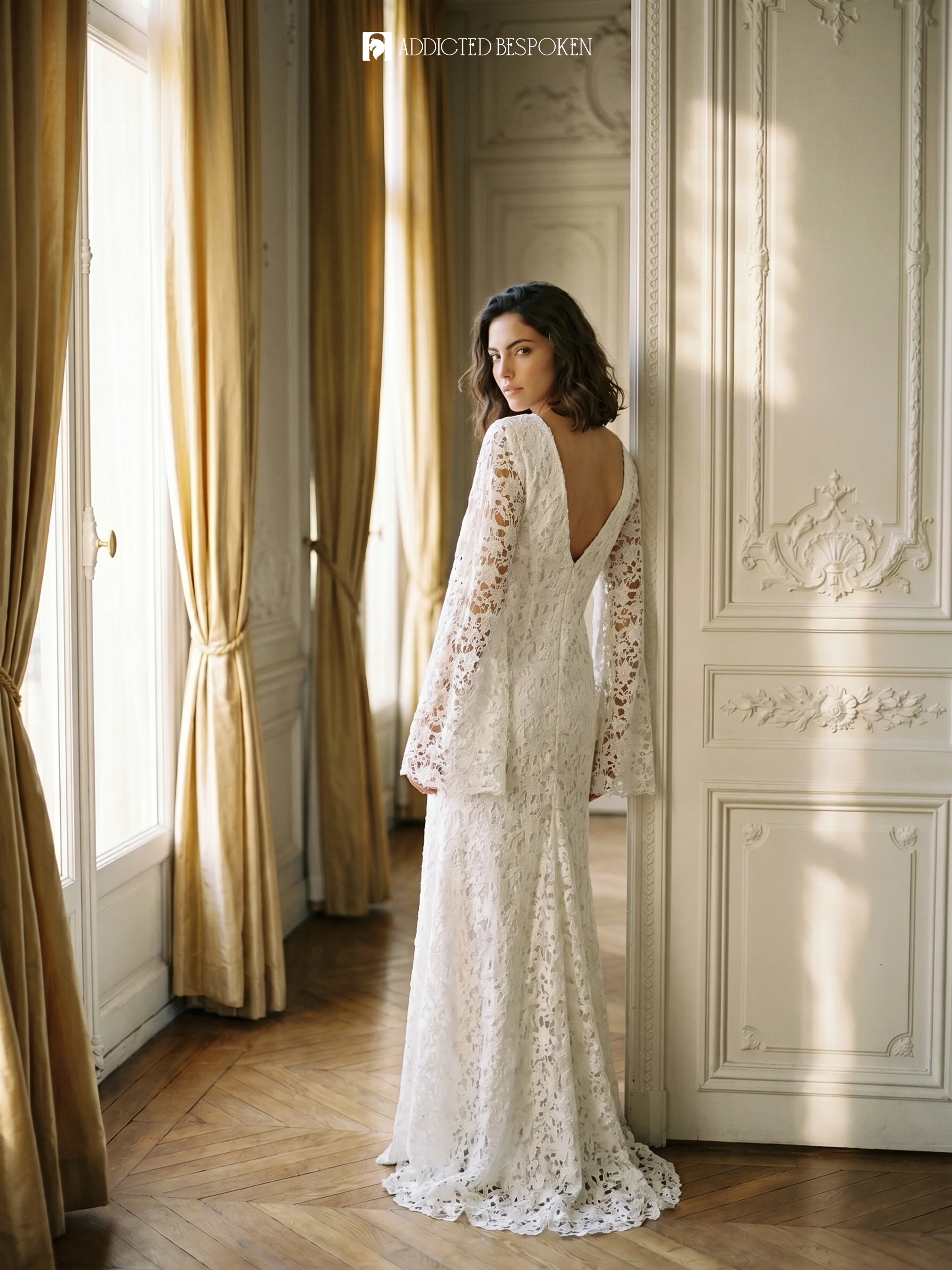 Ivory Lace Bridal Gown - Image 5