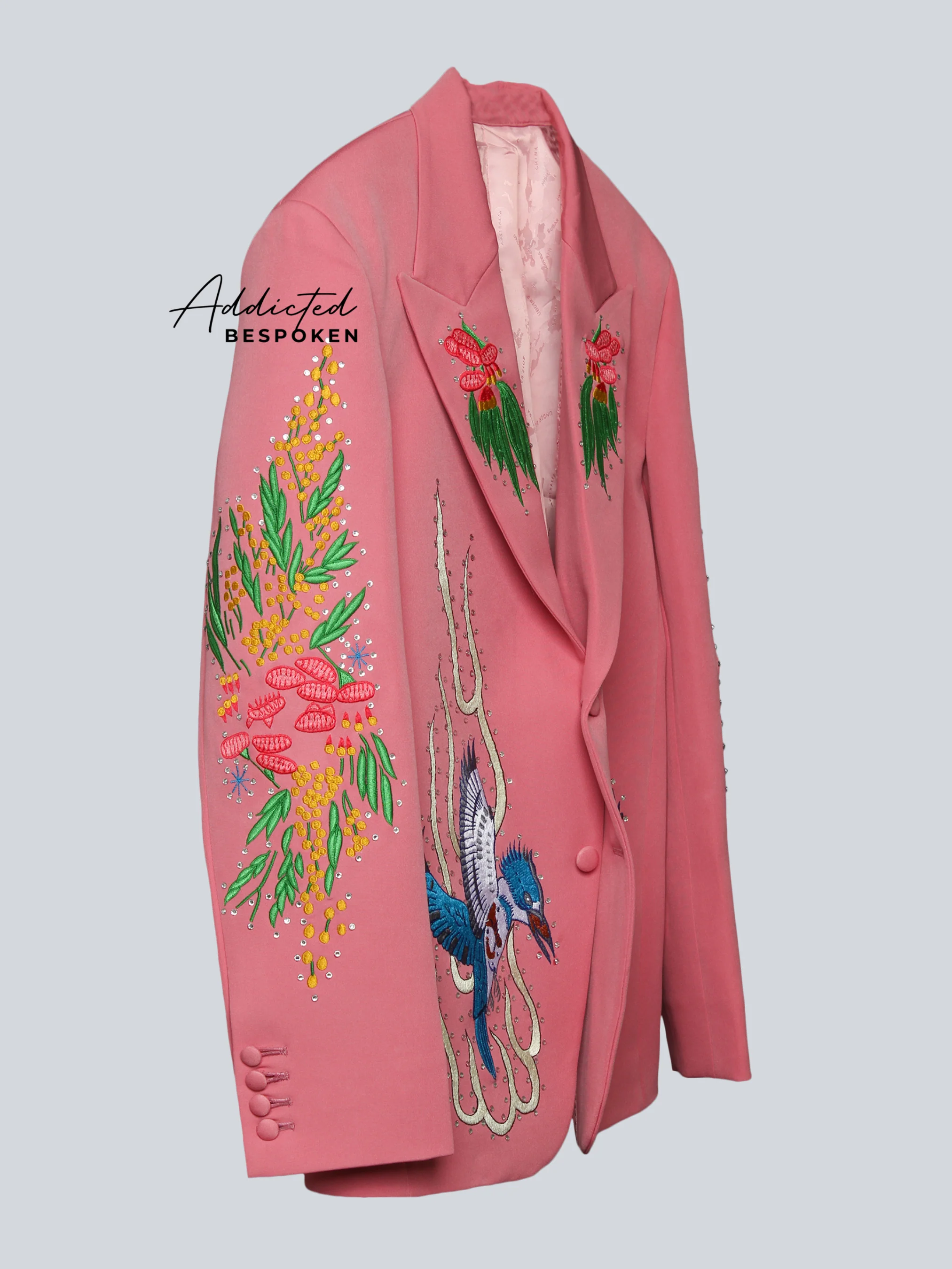 Kingfisher Meadow Embroidered Suit - Image 3