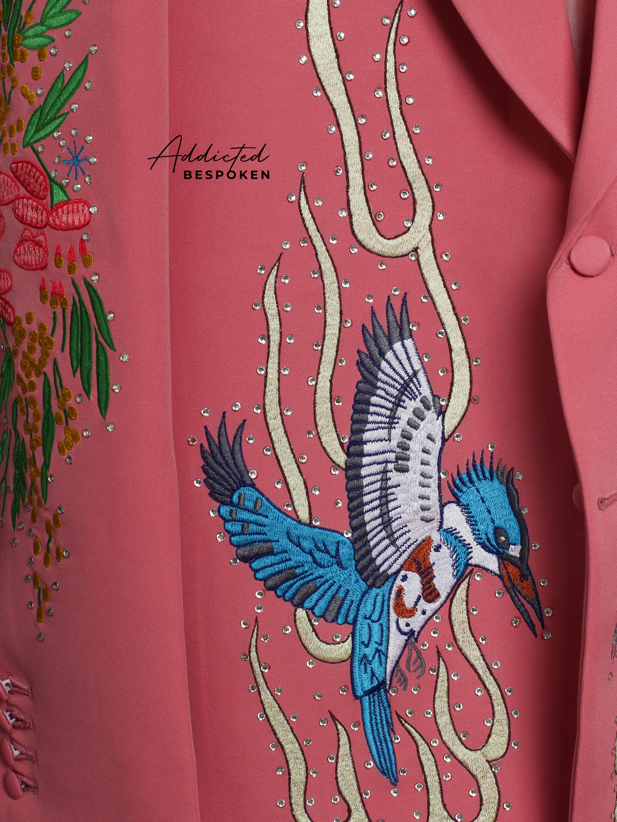 Kingfisher Meadow Embroidered Suit - Image 5