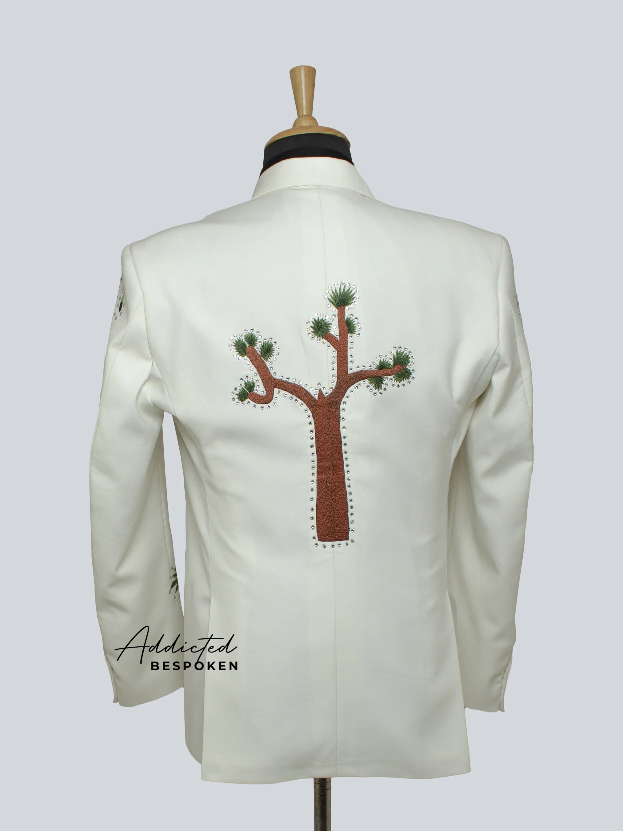 Leafy Skeleton Western Attire - Image 6