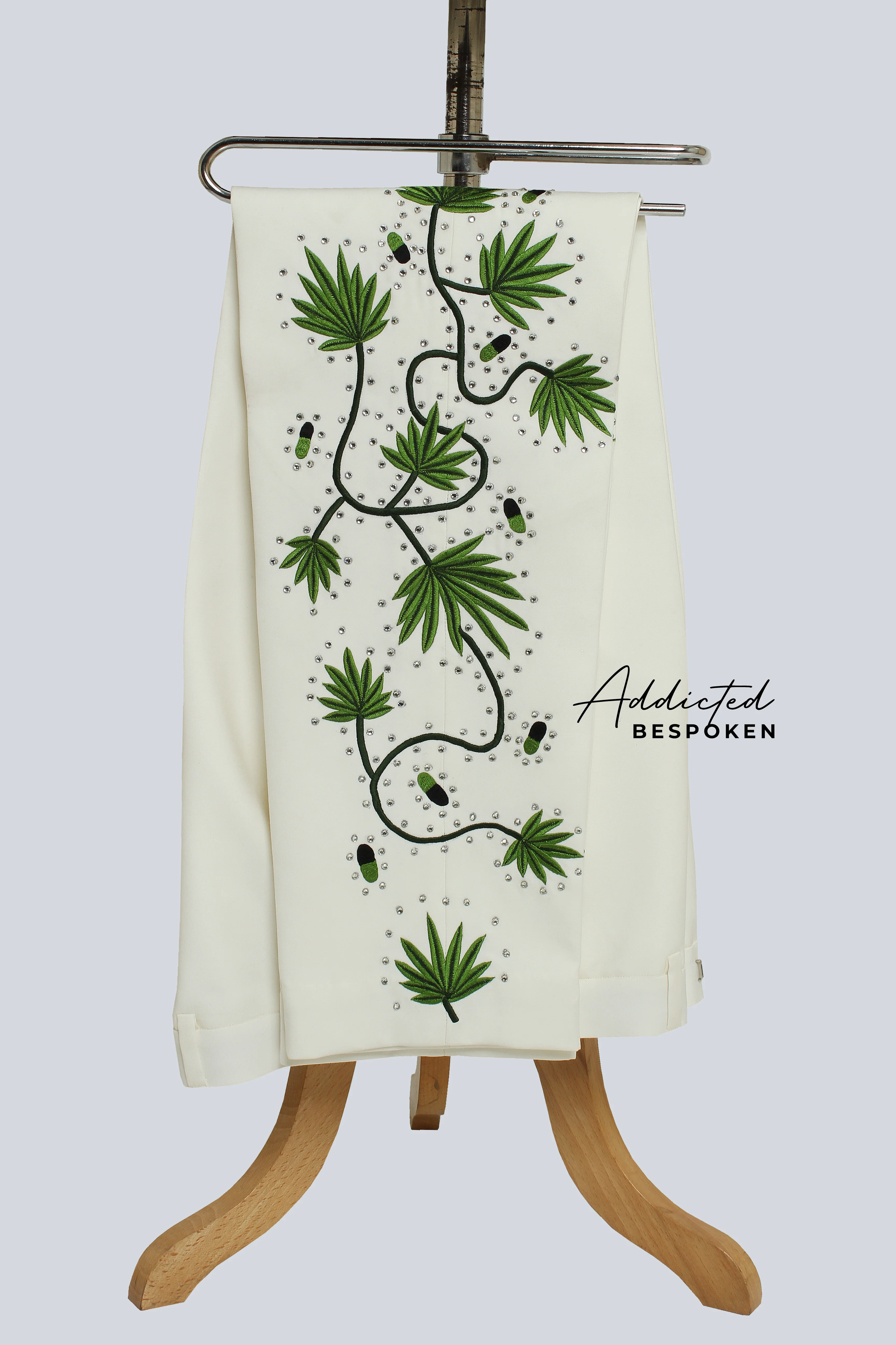 Leafy Skeleton Western Attire - Image 7