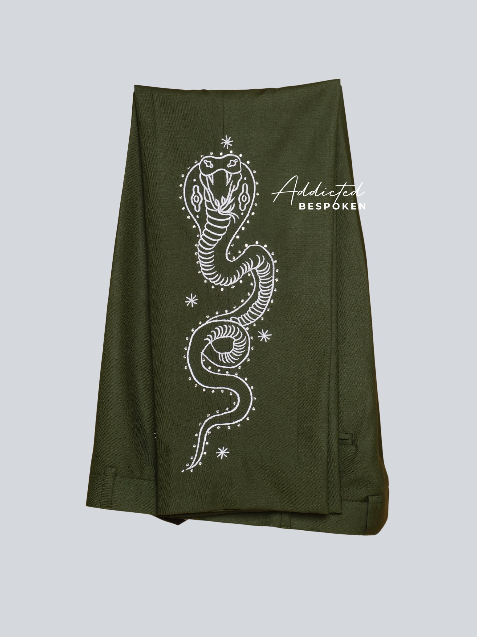 Lobster & Wave Embroidered Suit - Image 2