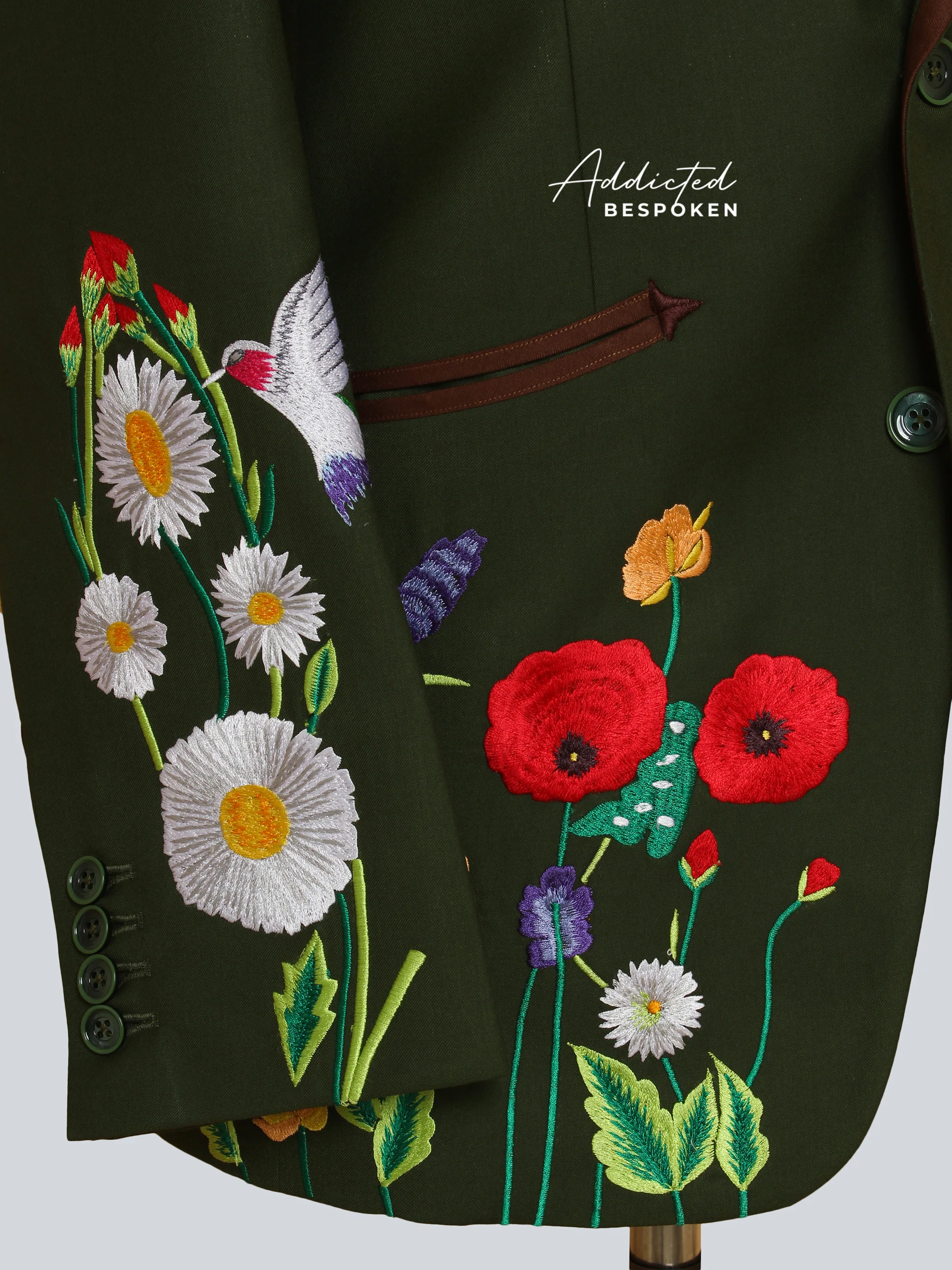 Luxe Embroidered Blazer - Image 6