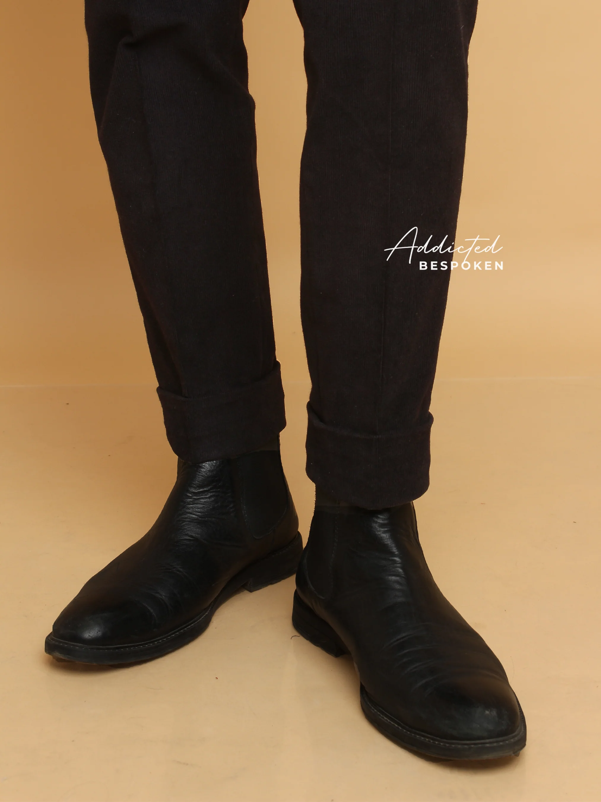 Luxury Pleated Corduroy Pants - Image 5