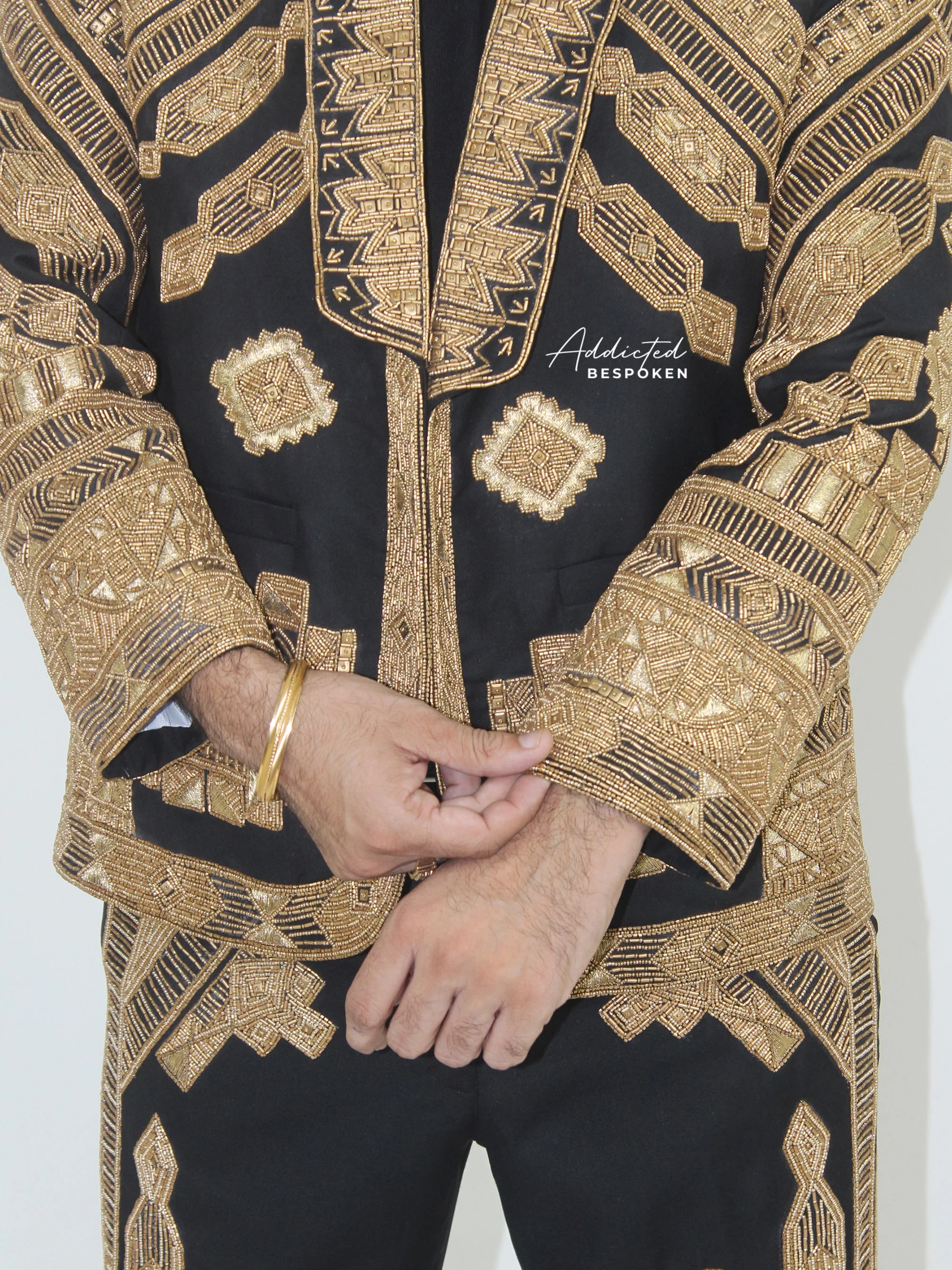 Majestic Maharaja Wedding Suit - Image 5