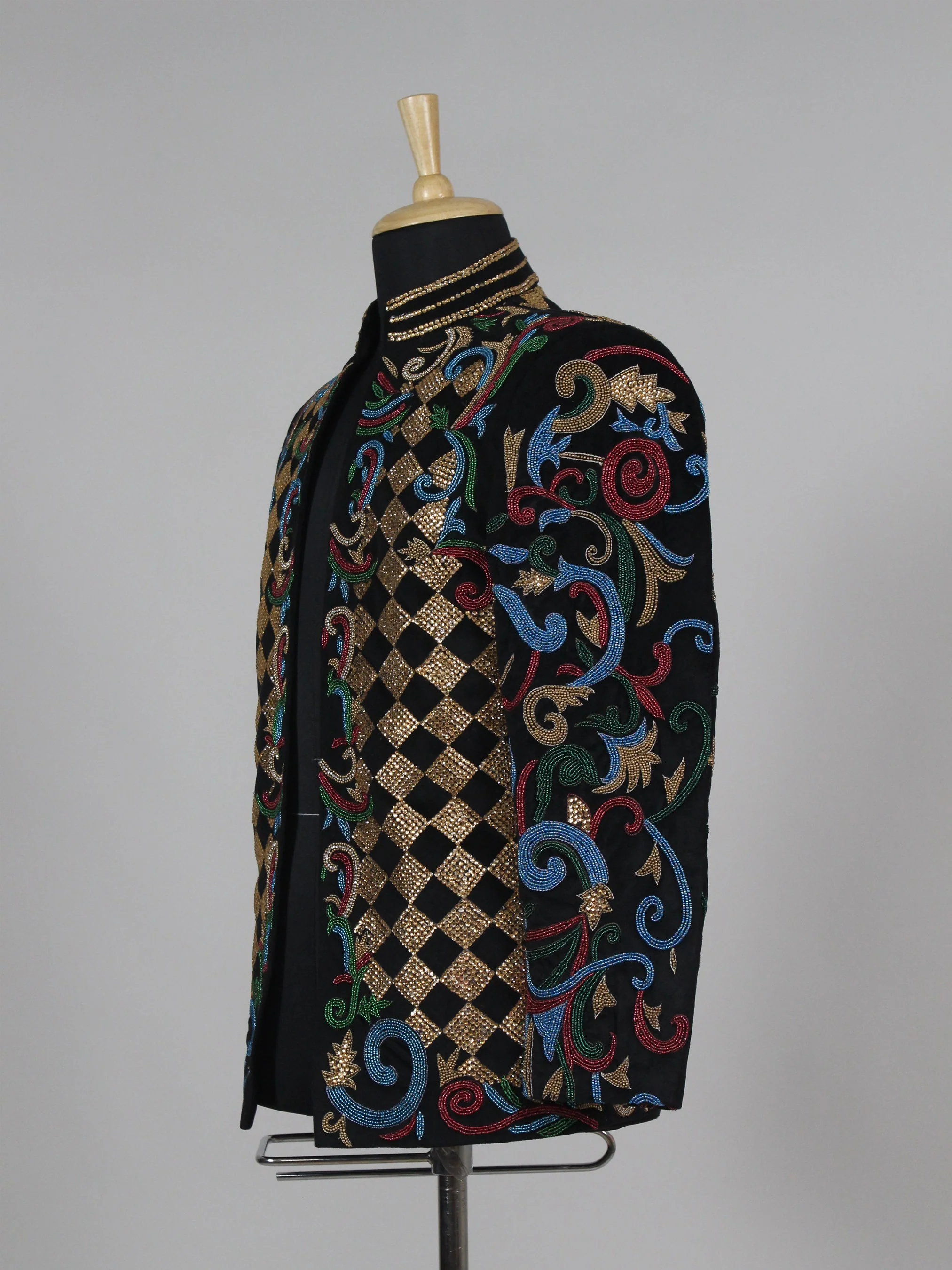Mandarin African Embroidery Jacket - Image 3