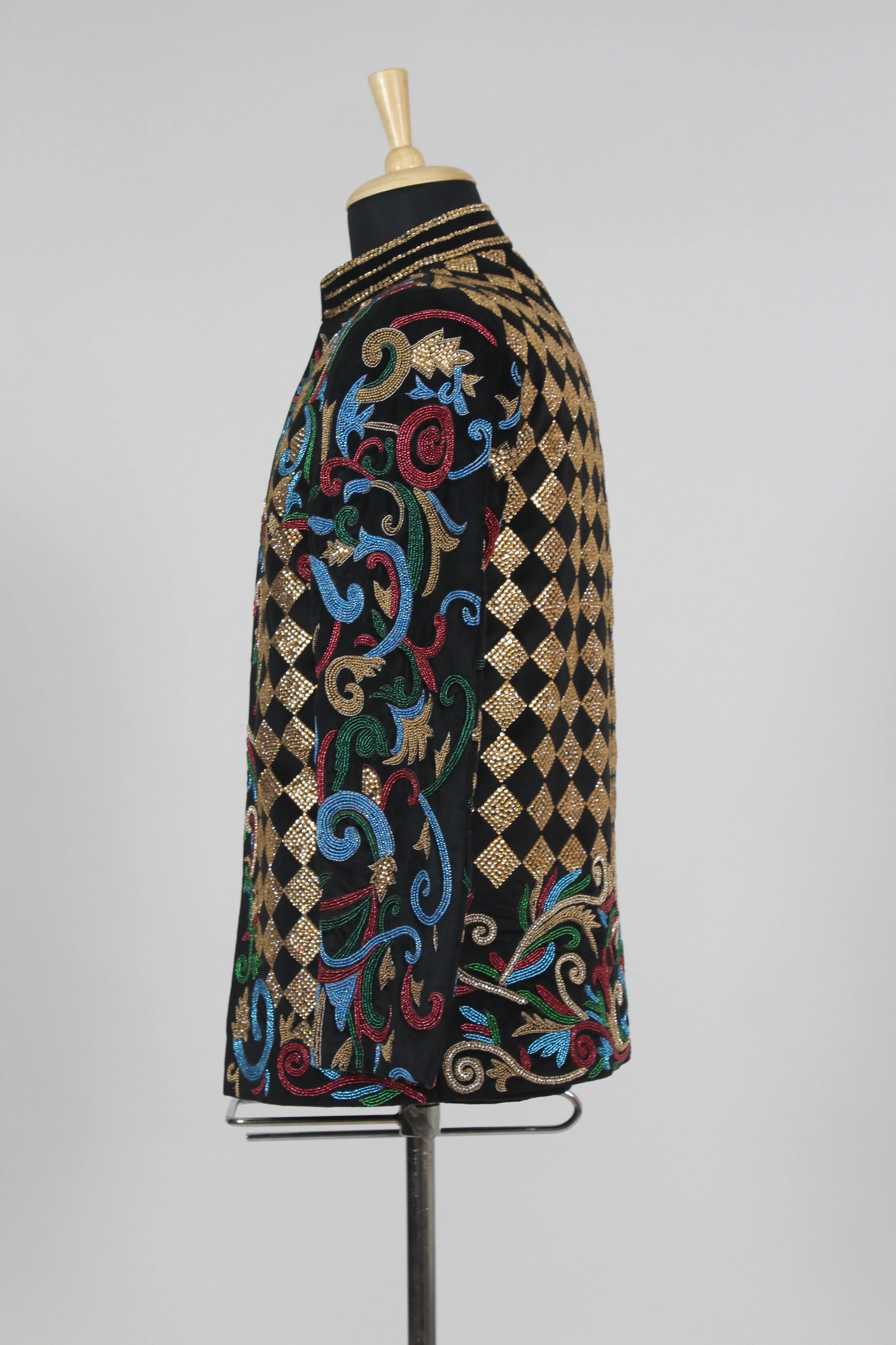 Mandarin African Embroidery Jacket - Image 4