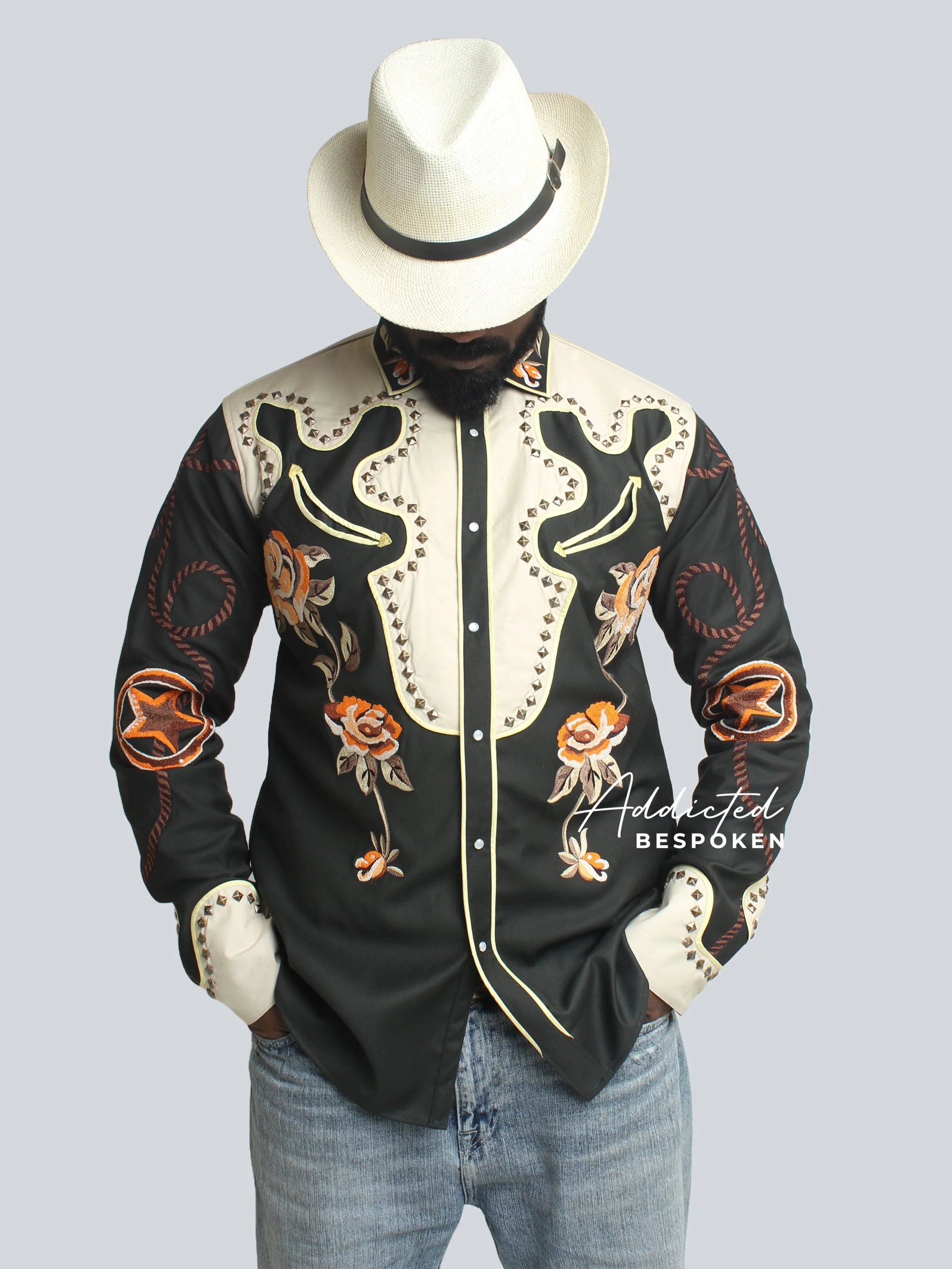Metal Studded Cowboy Shirt - Image 3