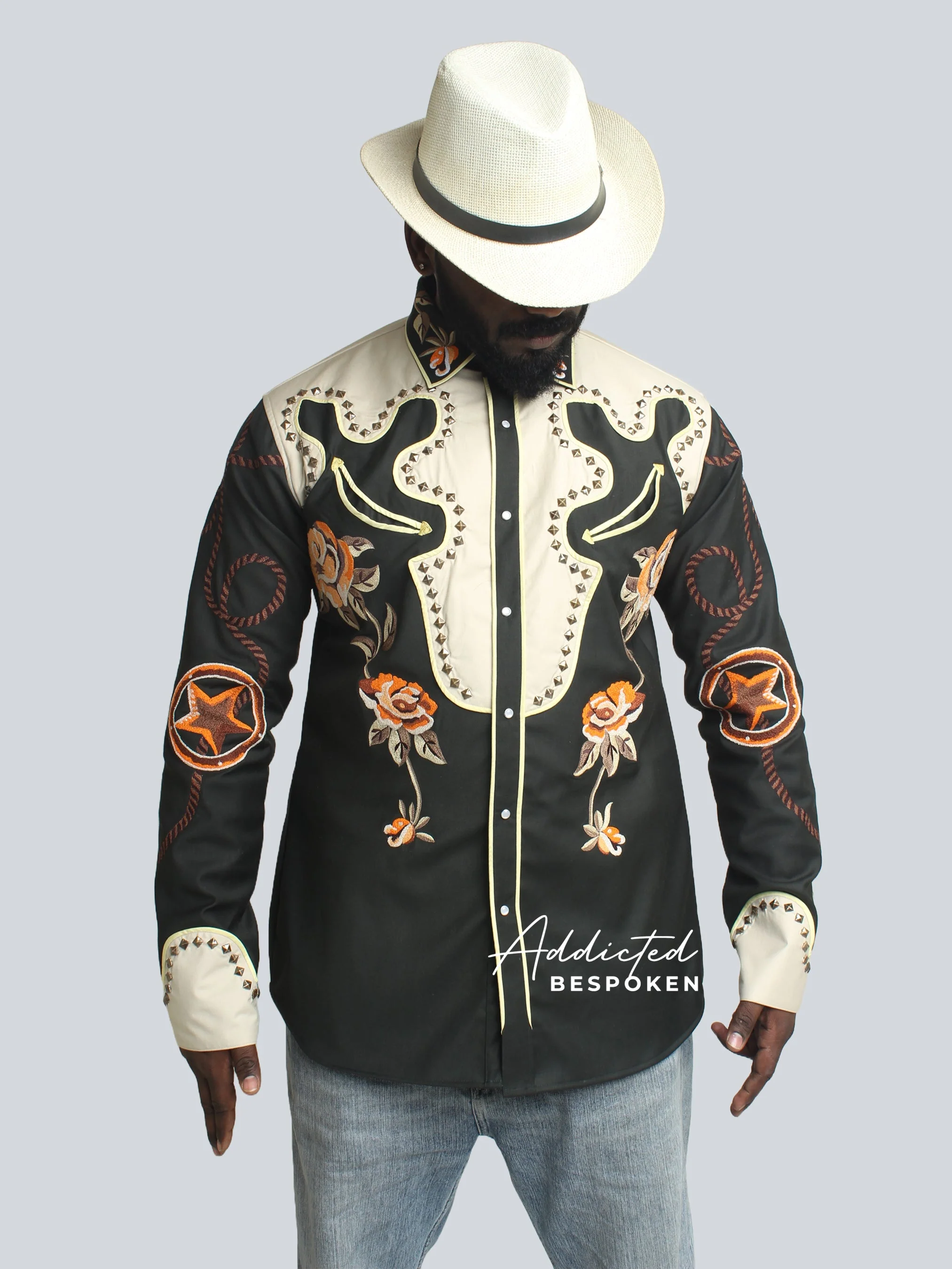 Metal Studded Cowboy Shirt - Image 4