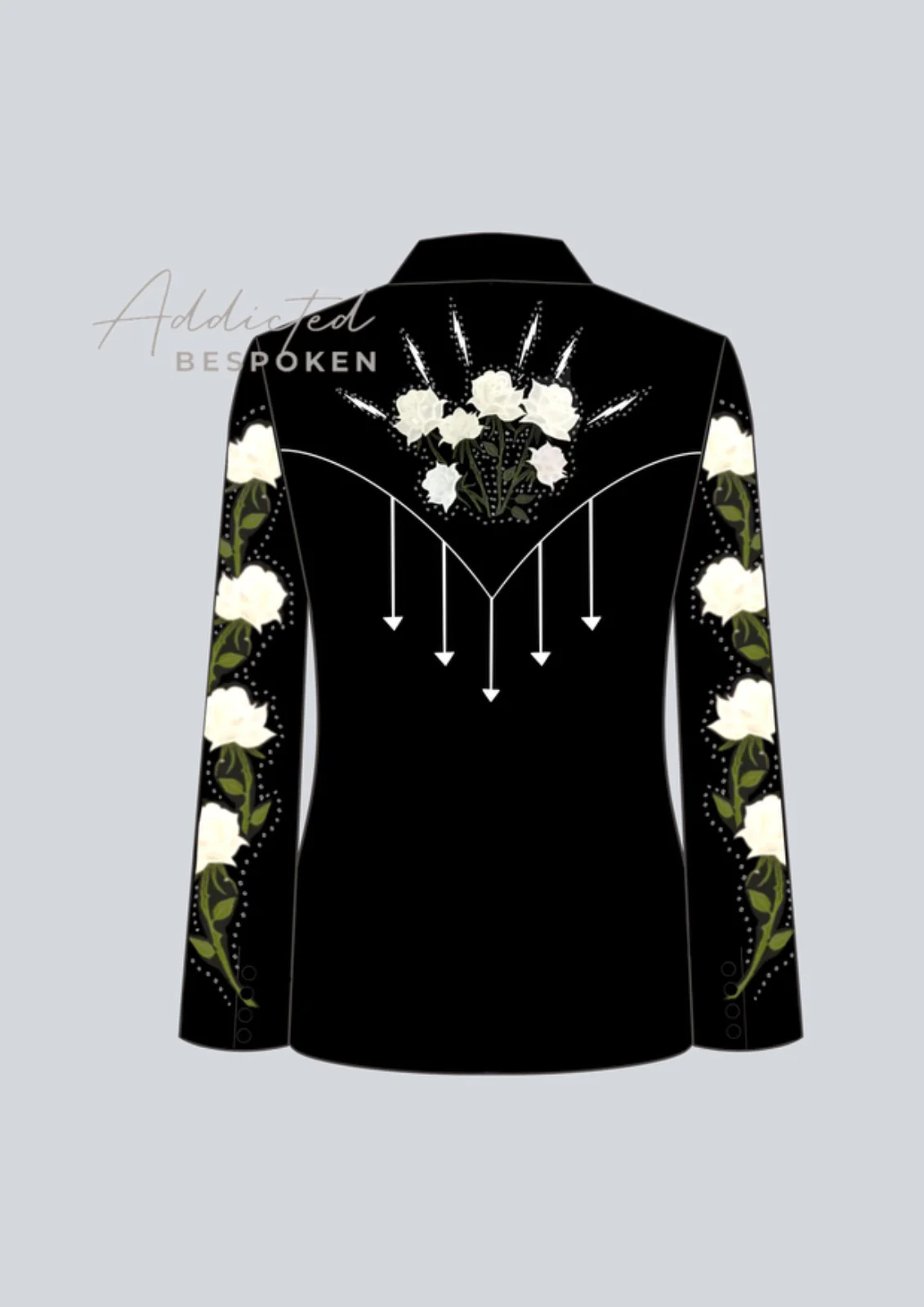 Midnight Bloom Attire - Image 3