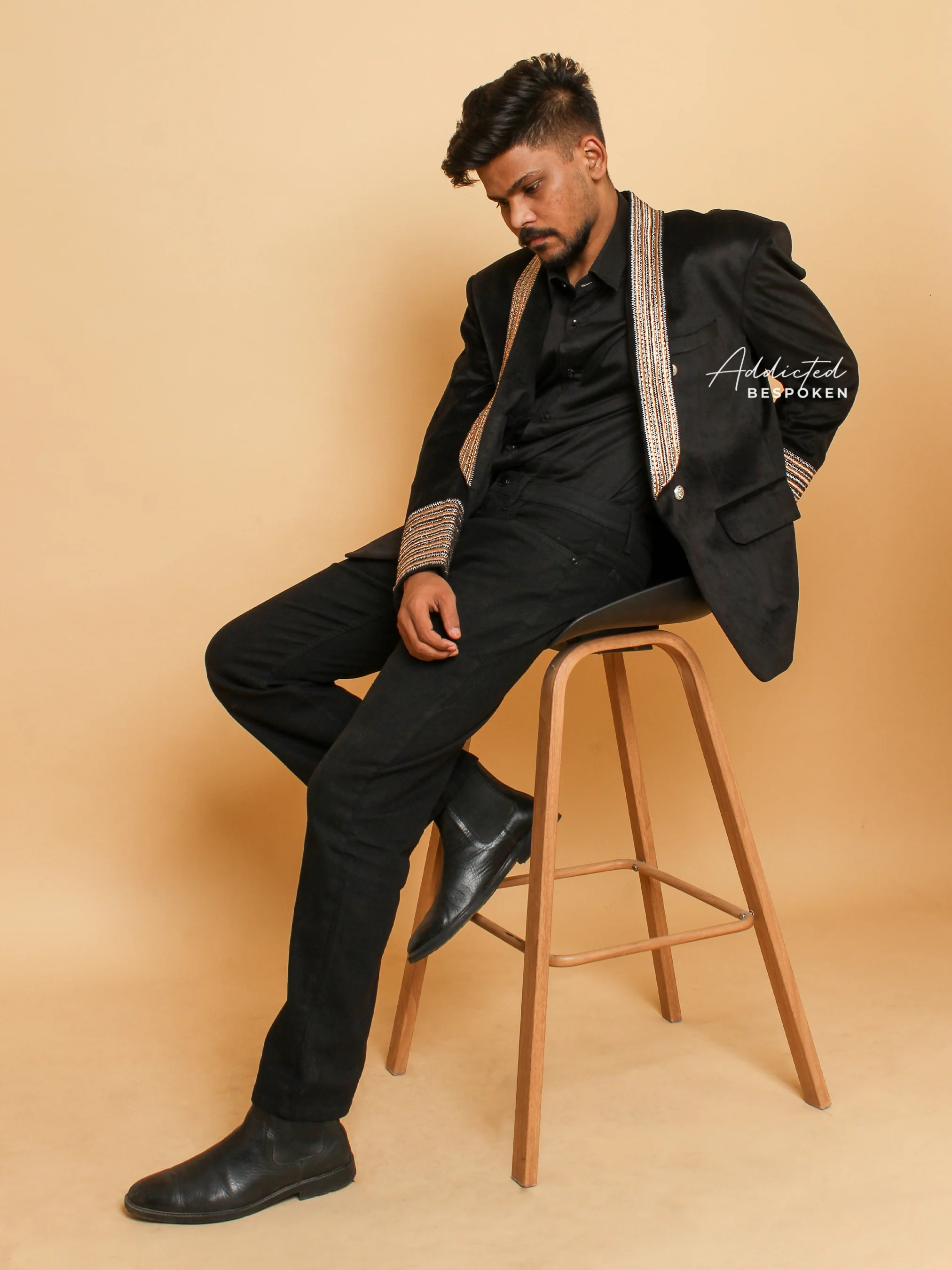 Modern Luxe Embroidered Blazer (CLS) - Image 2