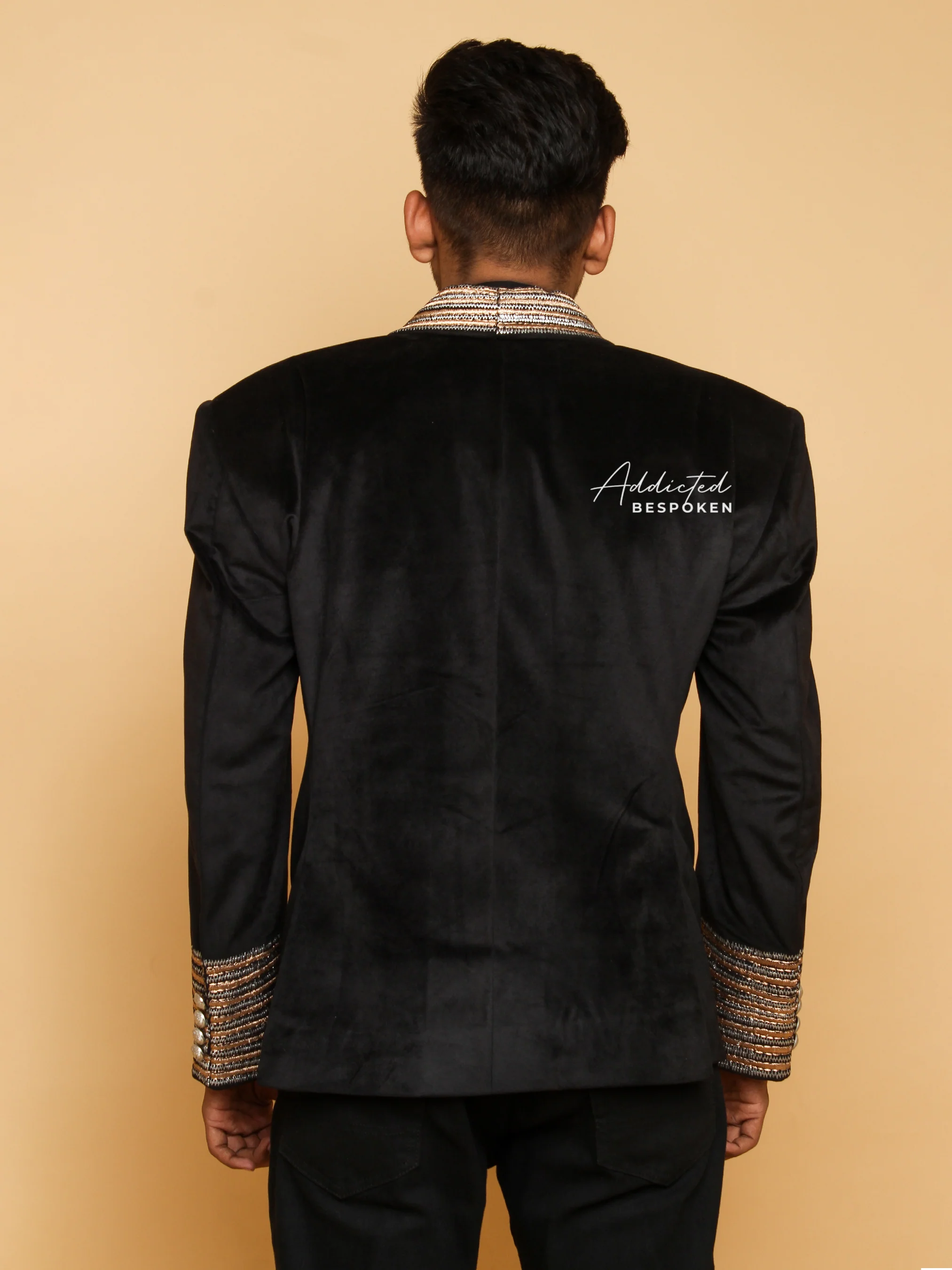 Modern Luxe Embroidered Blazer (CLS) - Image 5