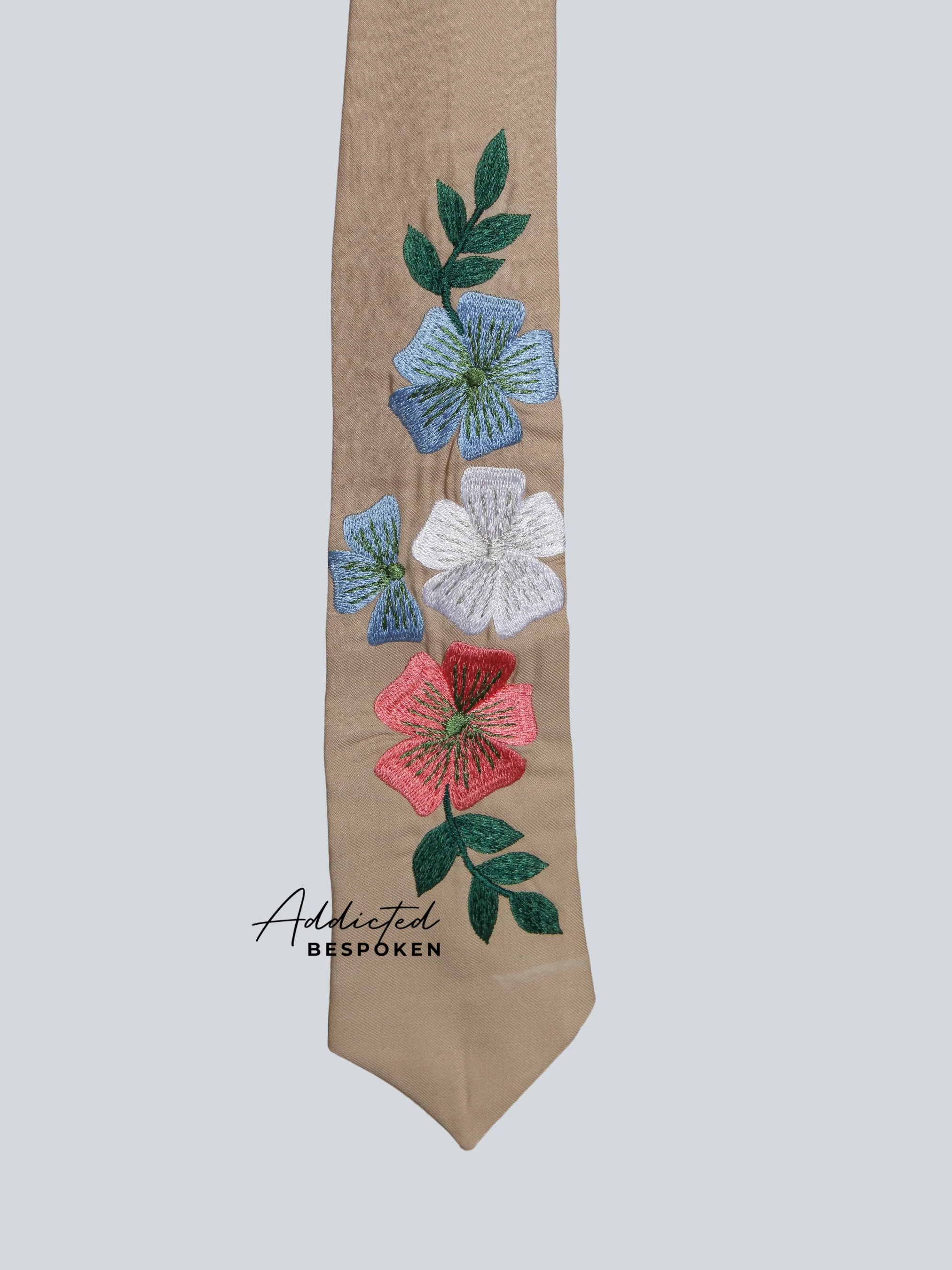 Multicolor Floral Embroidered Suit - Image 7