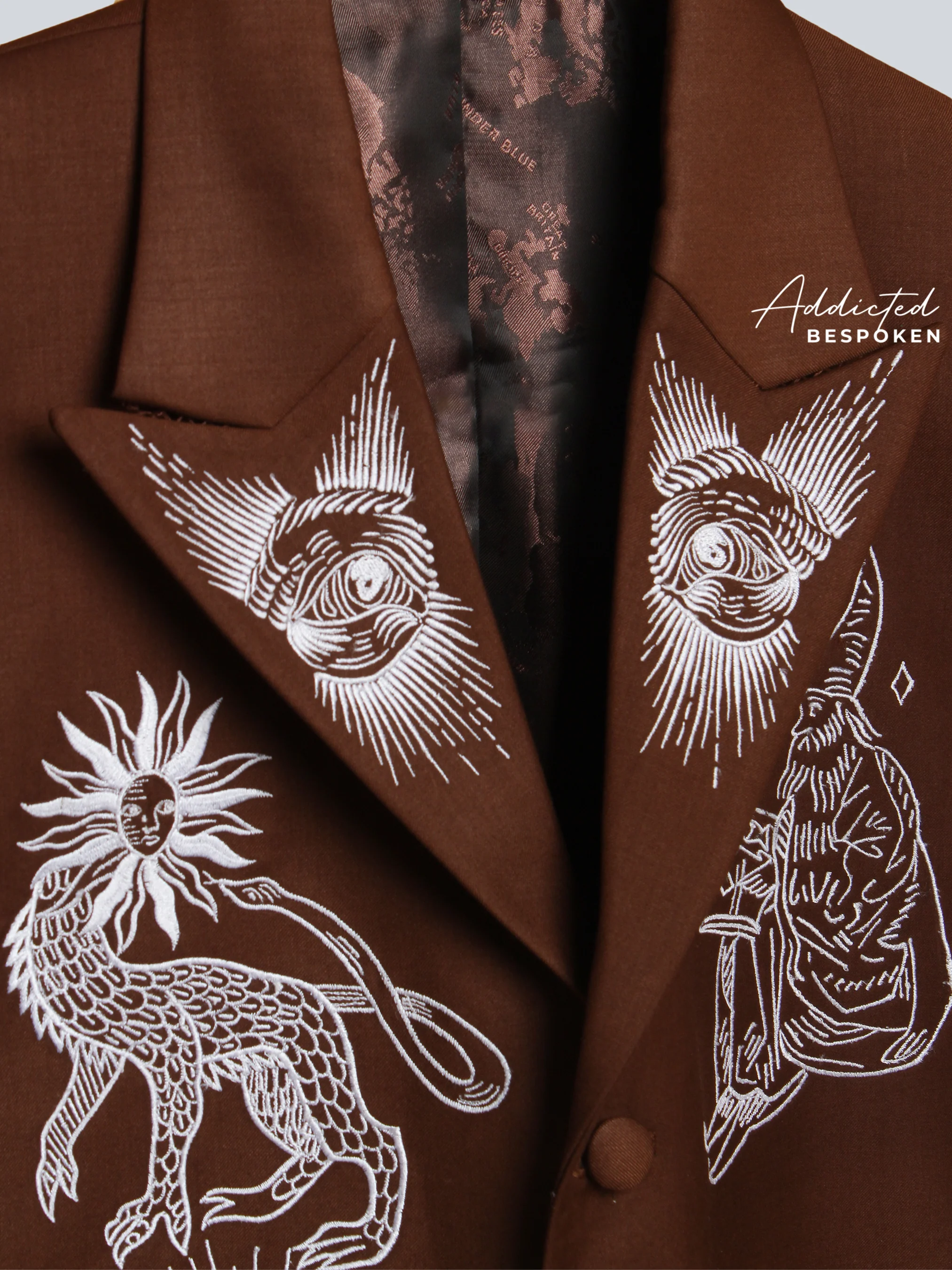 Mystic Motif Embroidered Suit - Image 3