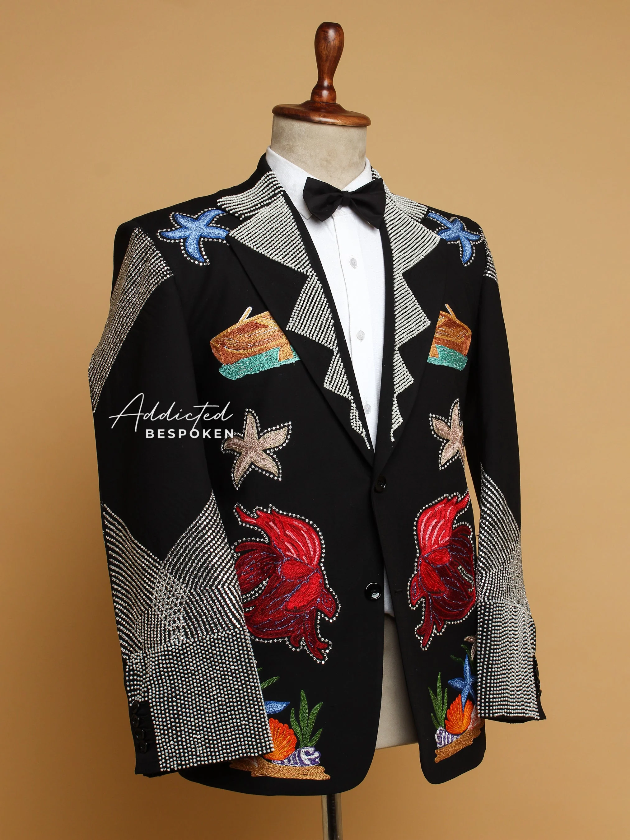 Nautical Embellished Western Blazer - Image 3