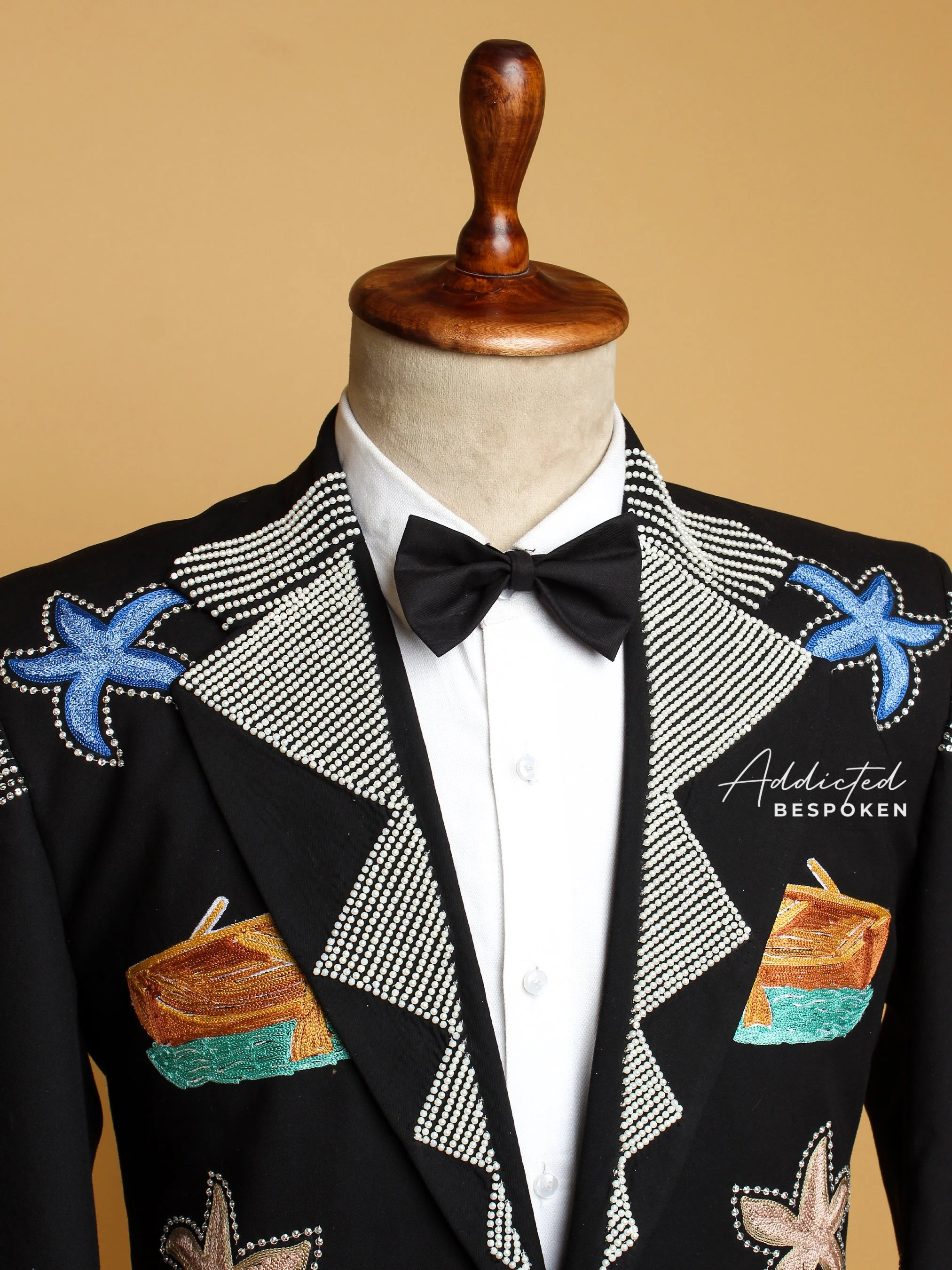 Nautical Embellished Western Blazer - Image 4