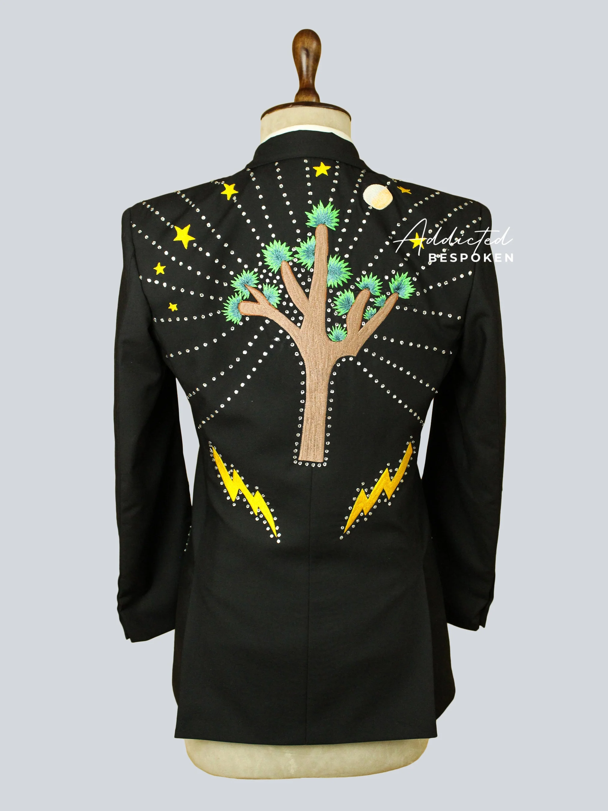 Oak Tree Embroidered Pantsuit - Image 5