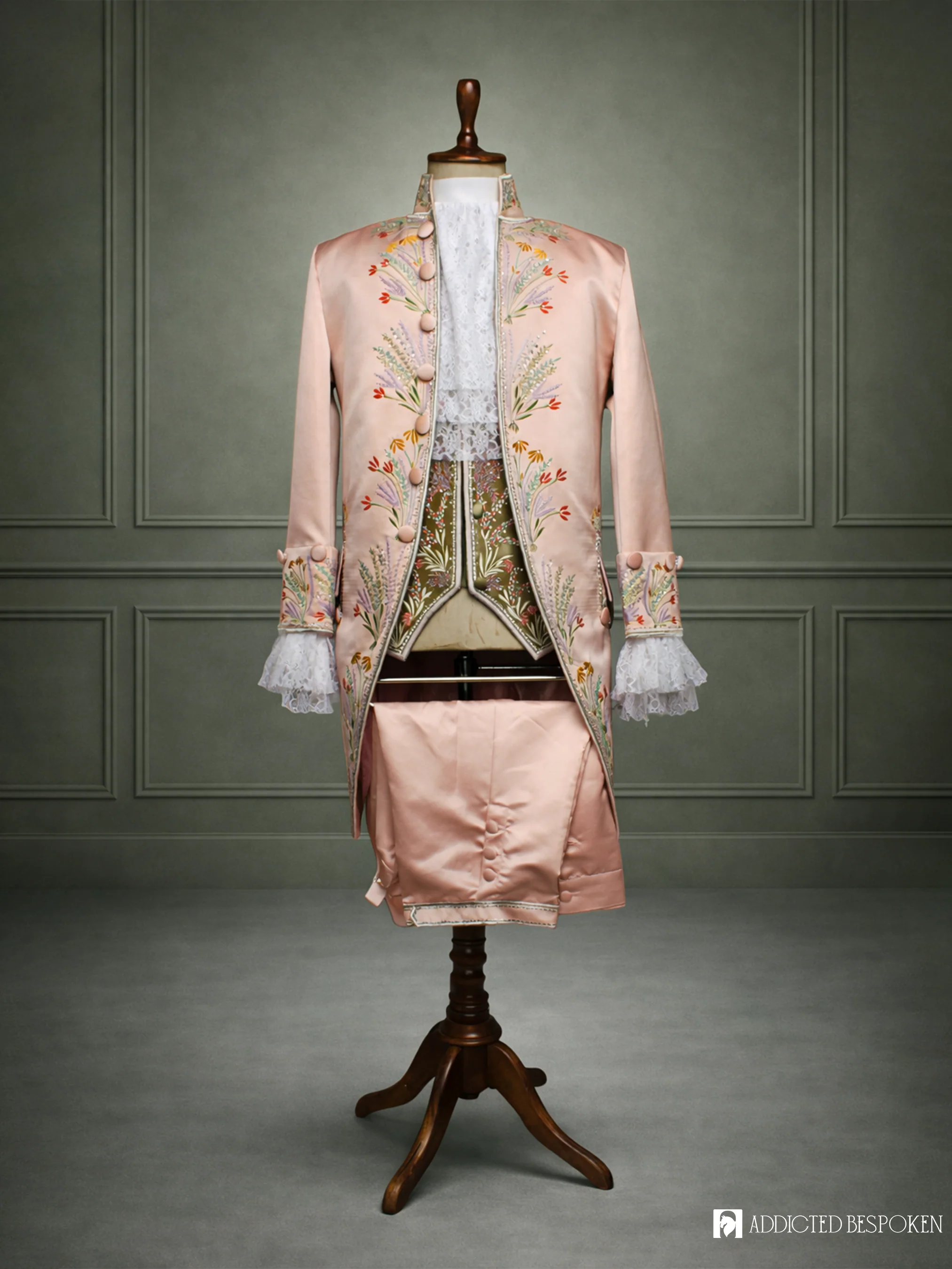 Ornate Blossom Rococo Suit