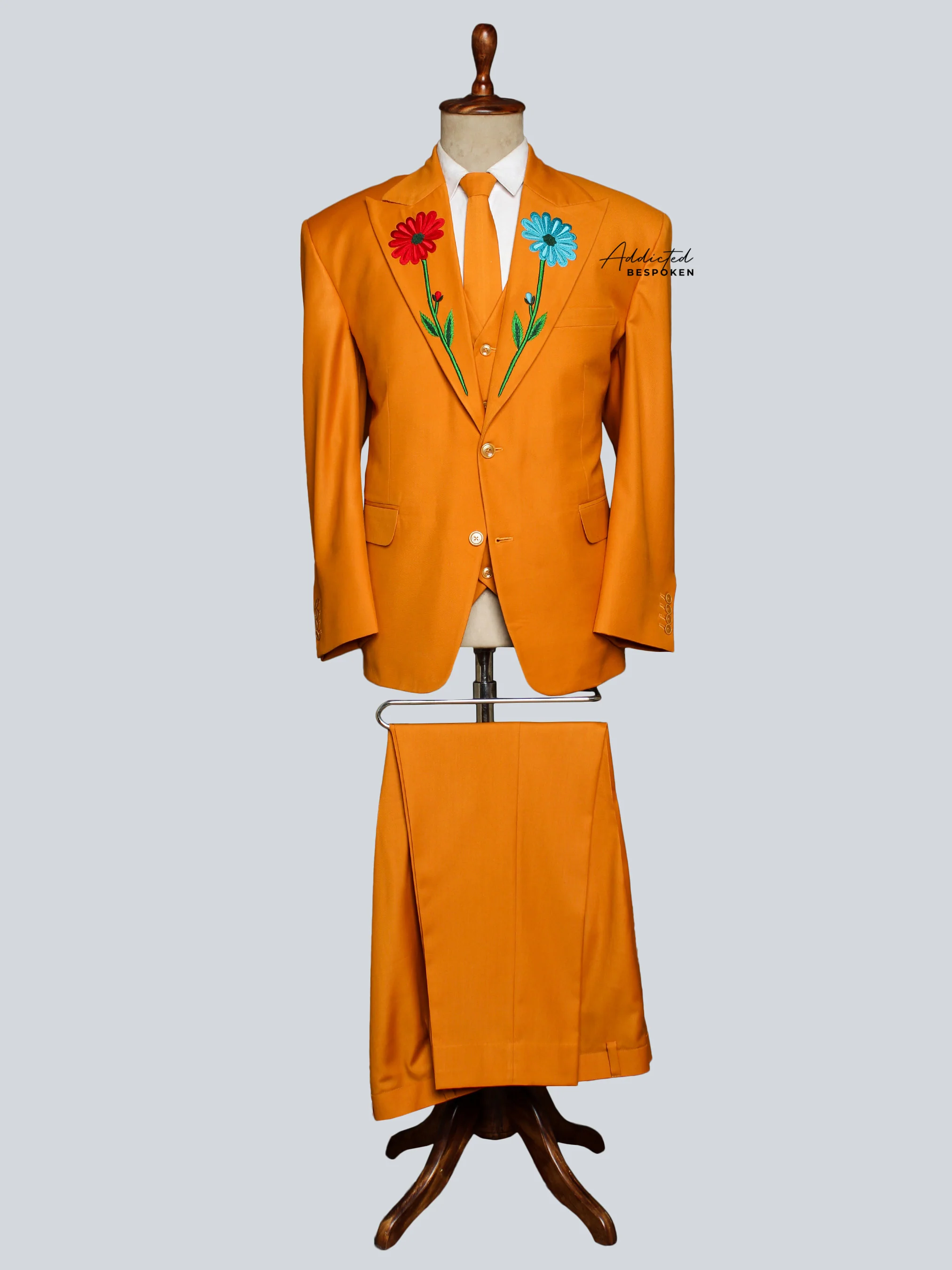Ornate Lapel Country Western Suit - Image 2