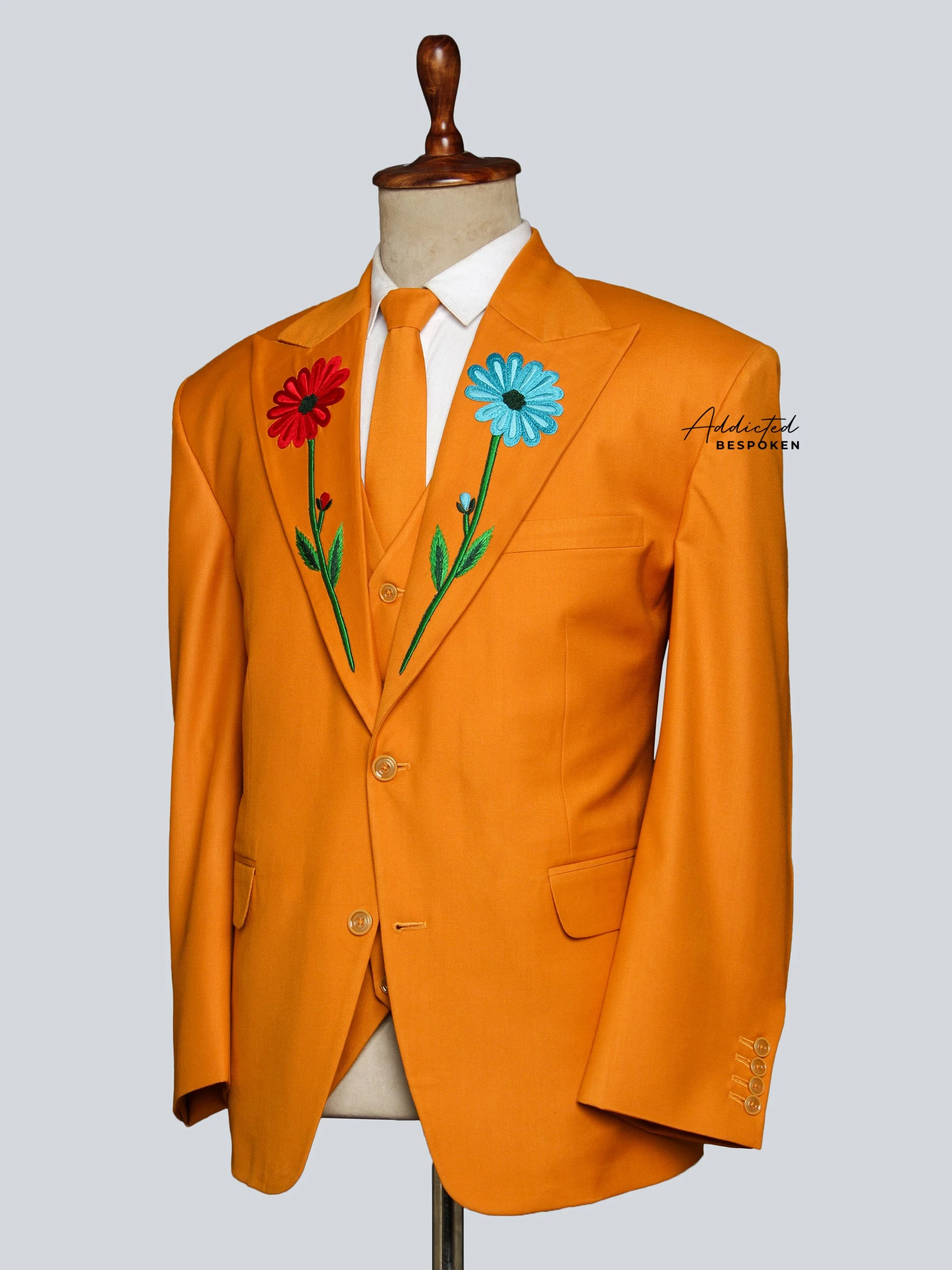 Ornate Lapel Country Western Suit - Image 6