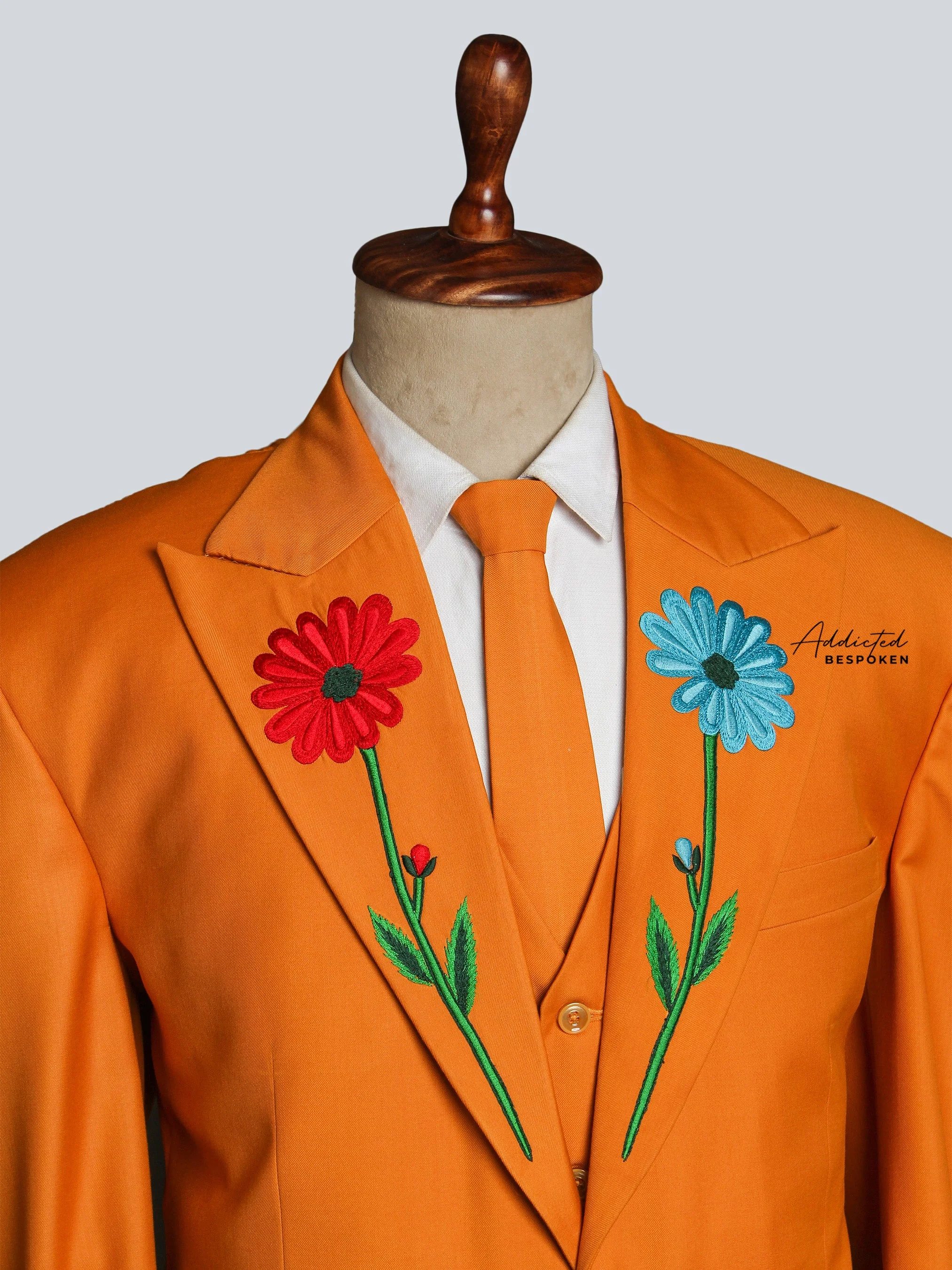 Ornate Lapel Country Western Suit - Image 7