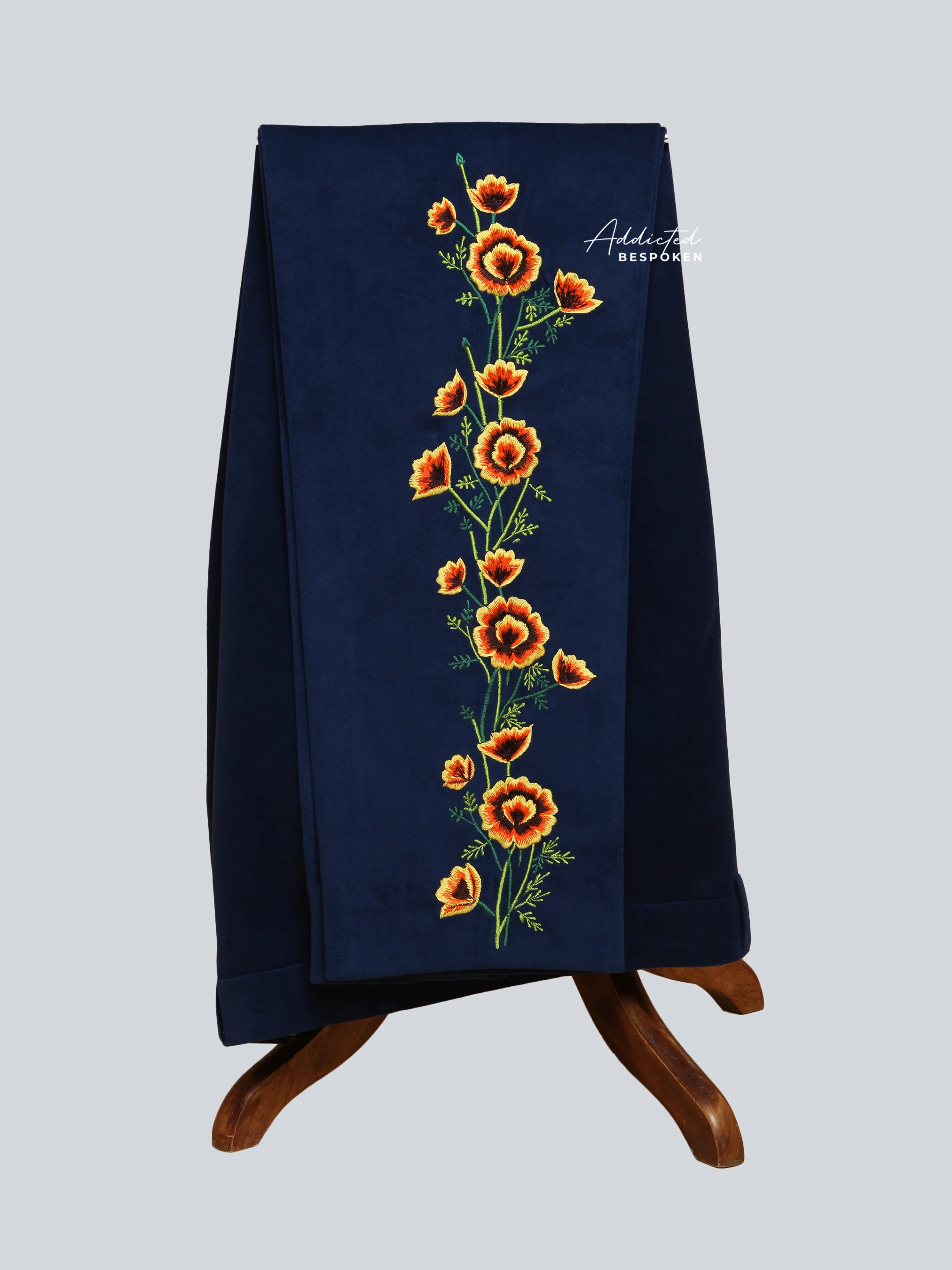 Peacock Embroidered Suit - Image 8