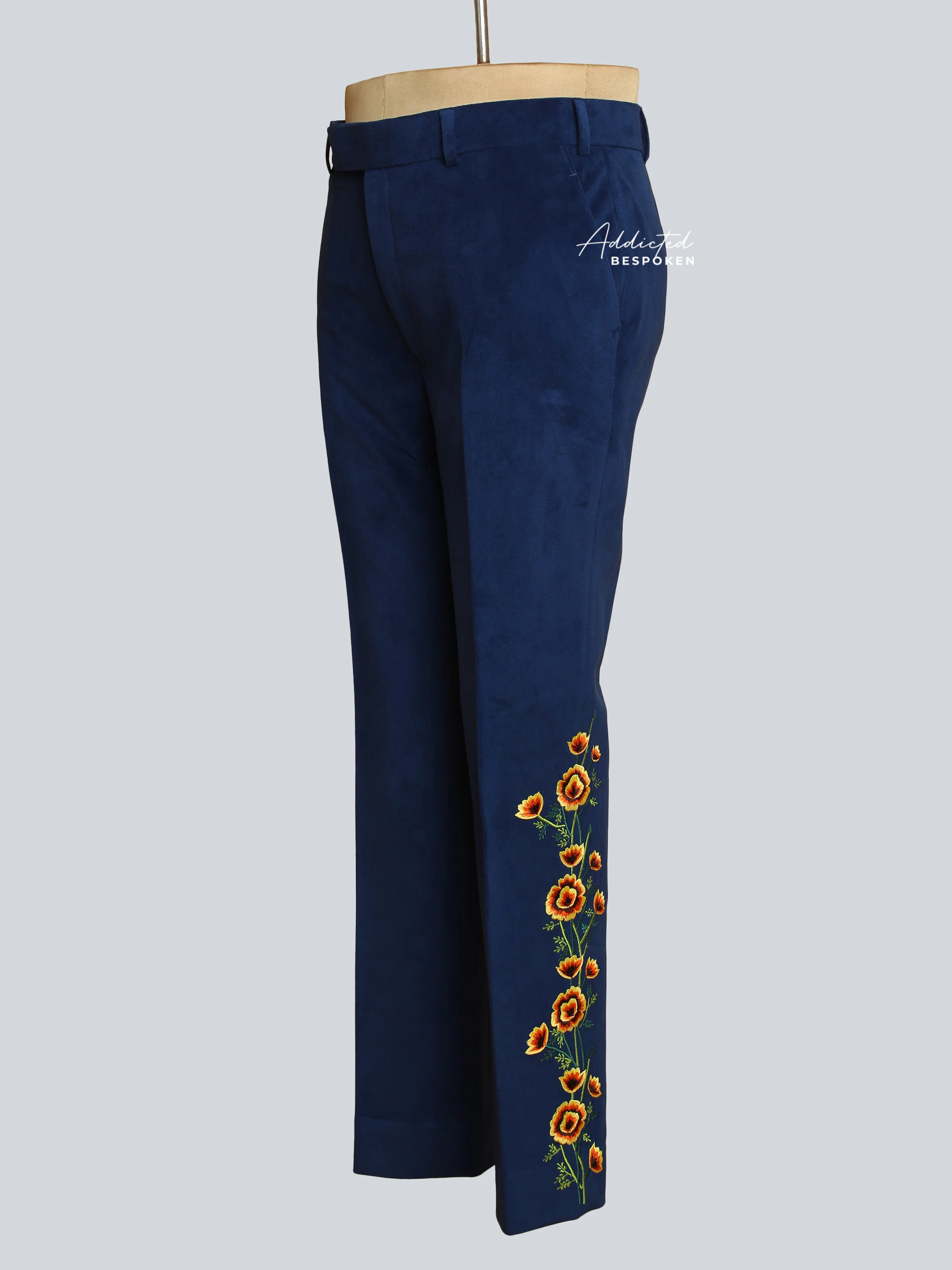 Peacock Embroidered Suit - Image 9