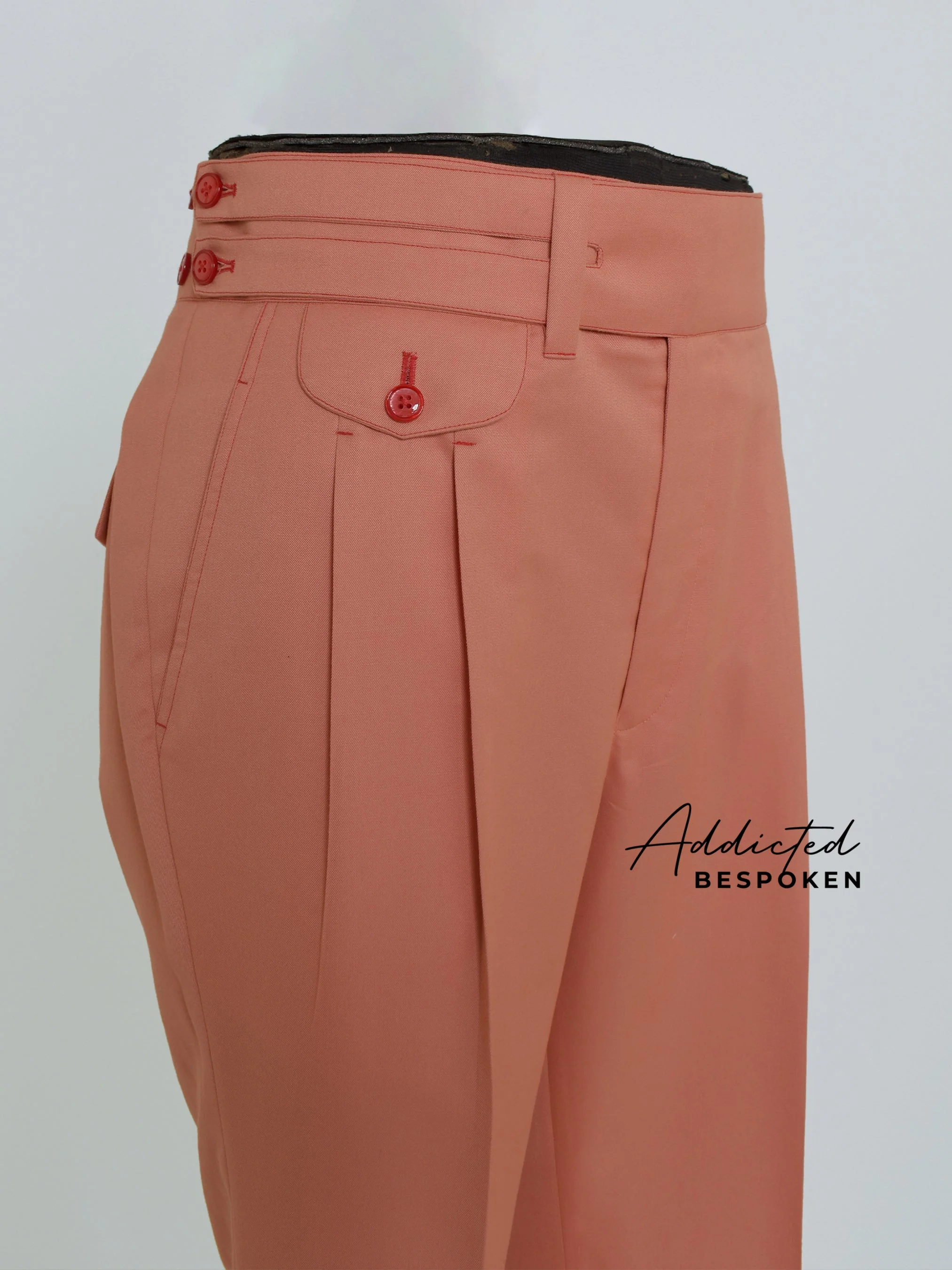 Pleated Gurkha Trousers - Image 2